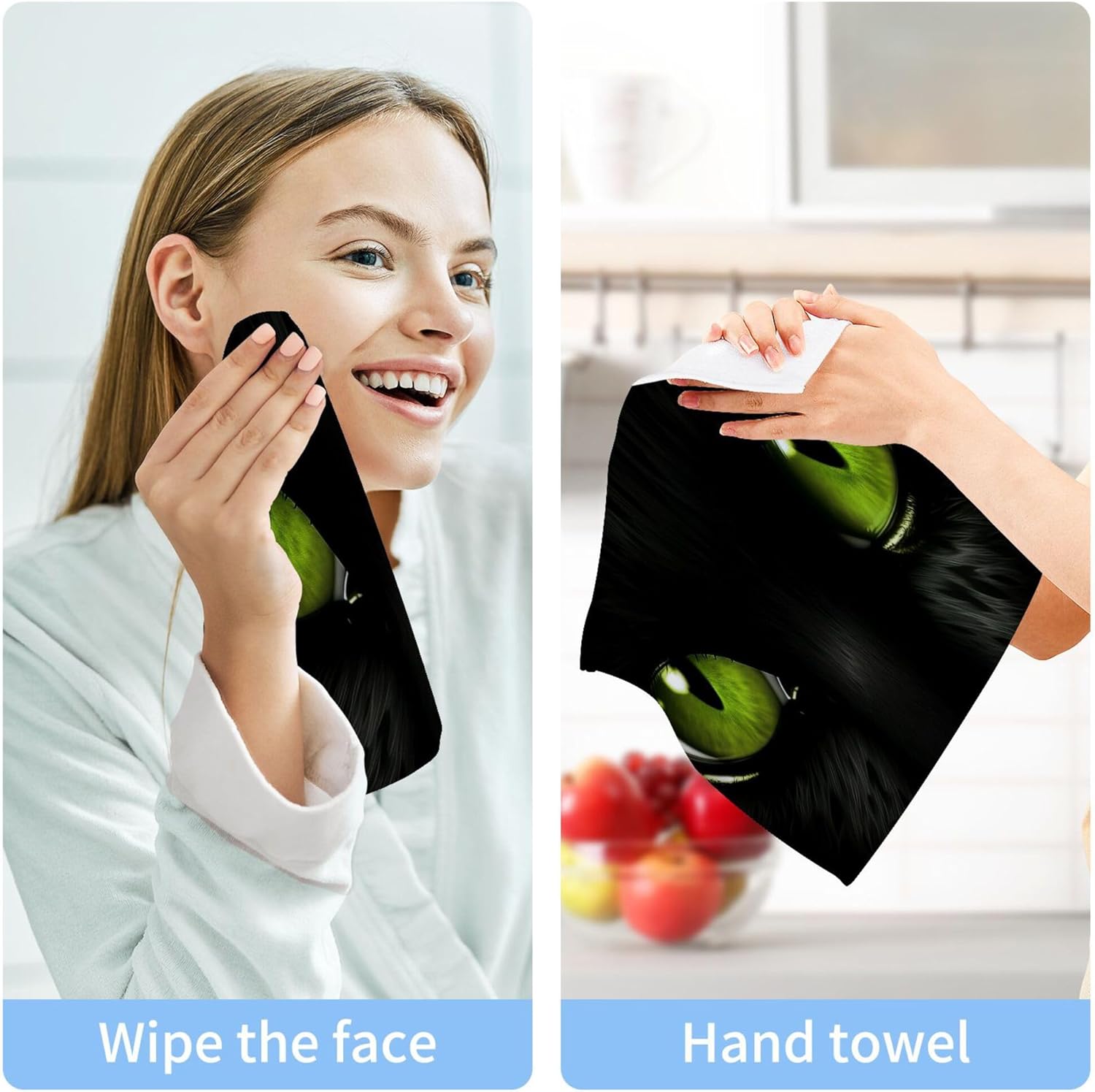 Adjustable Eye Washcloth Pair
