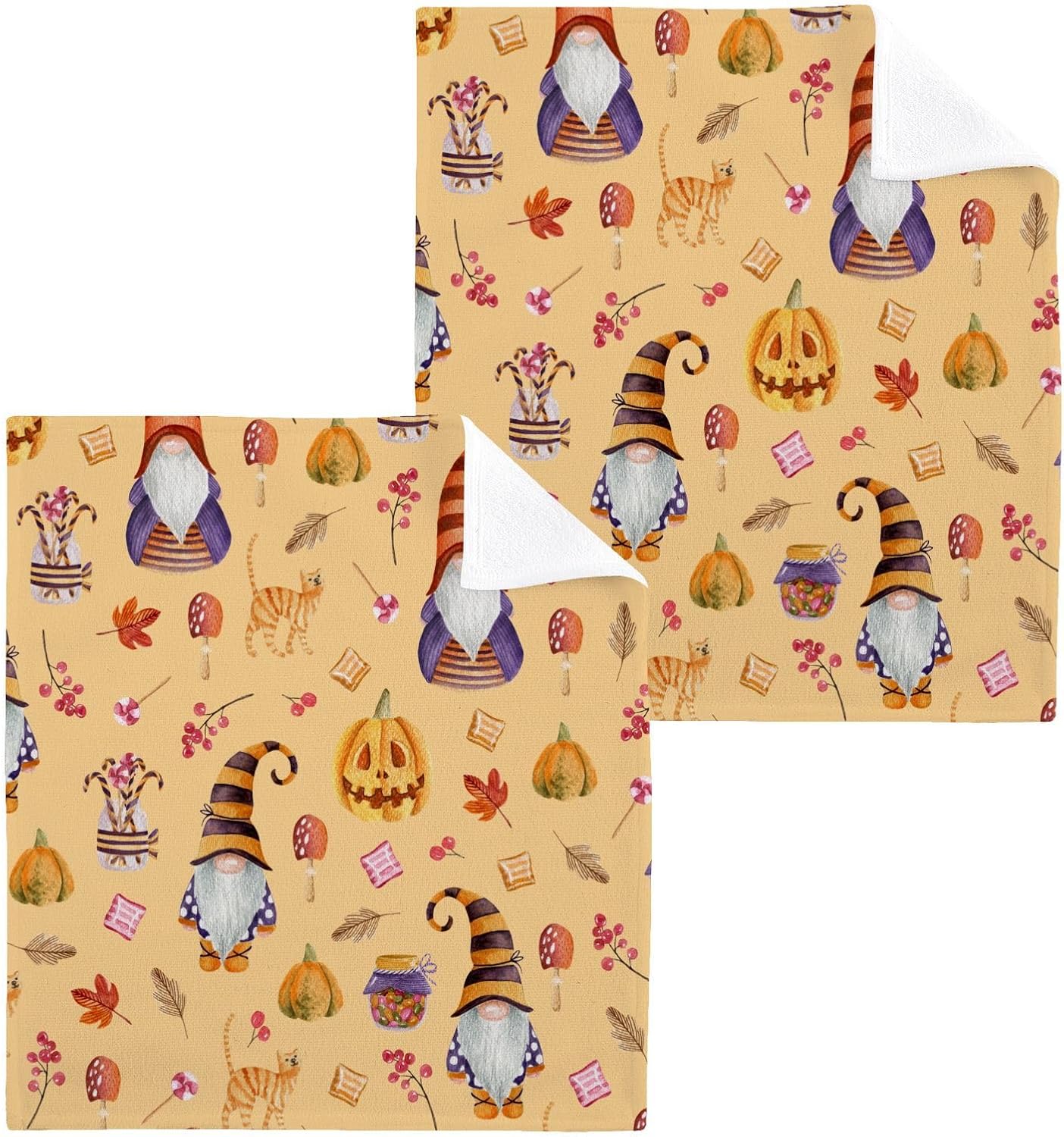 Perfect Halloween Gnome Washcloths for a Spooky Day