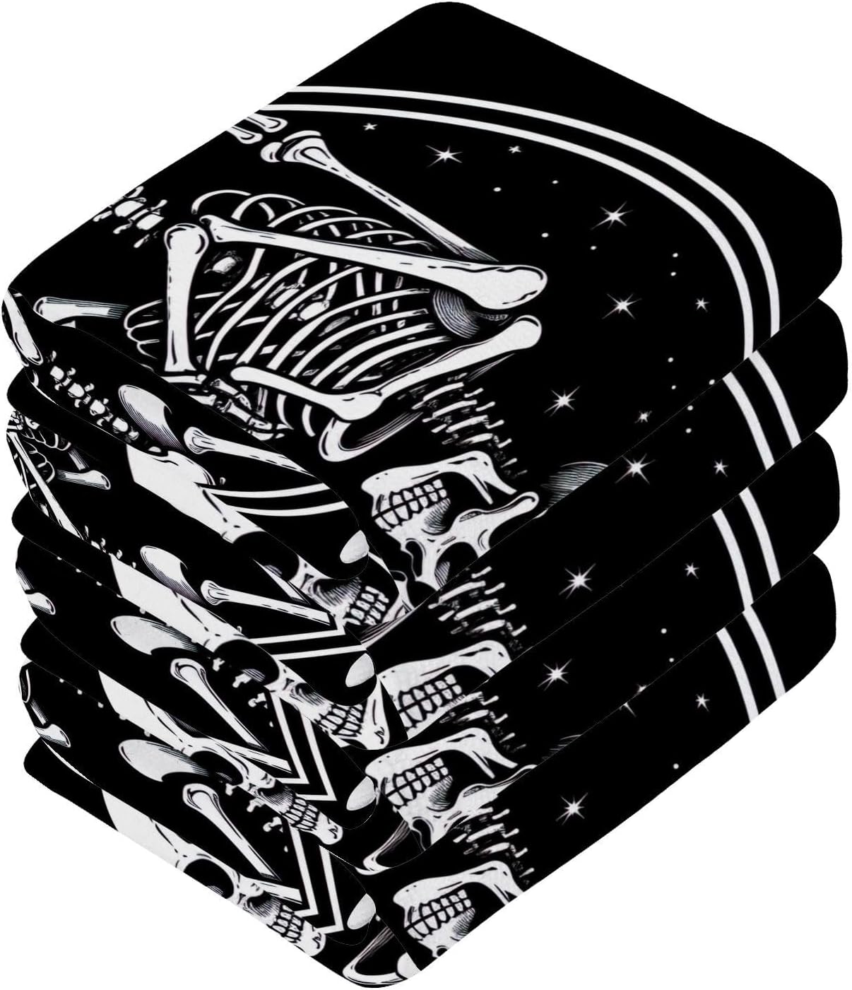Skeletons Washcloths 2 Pack