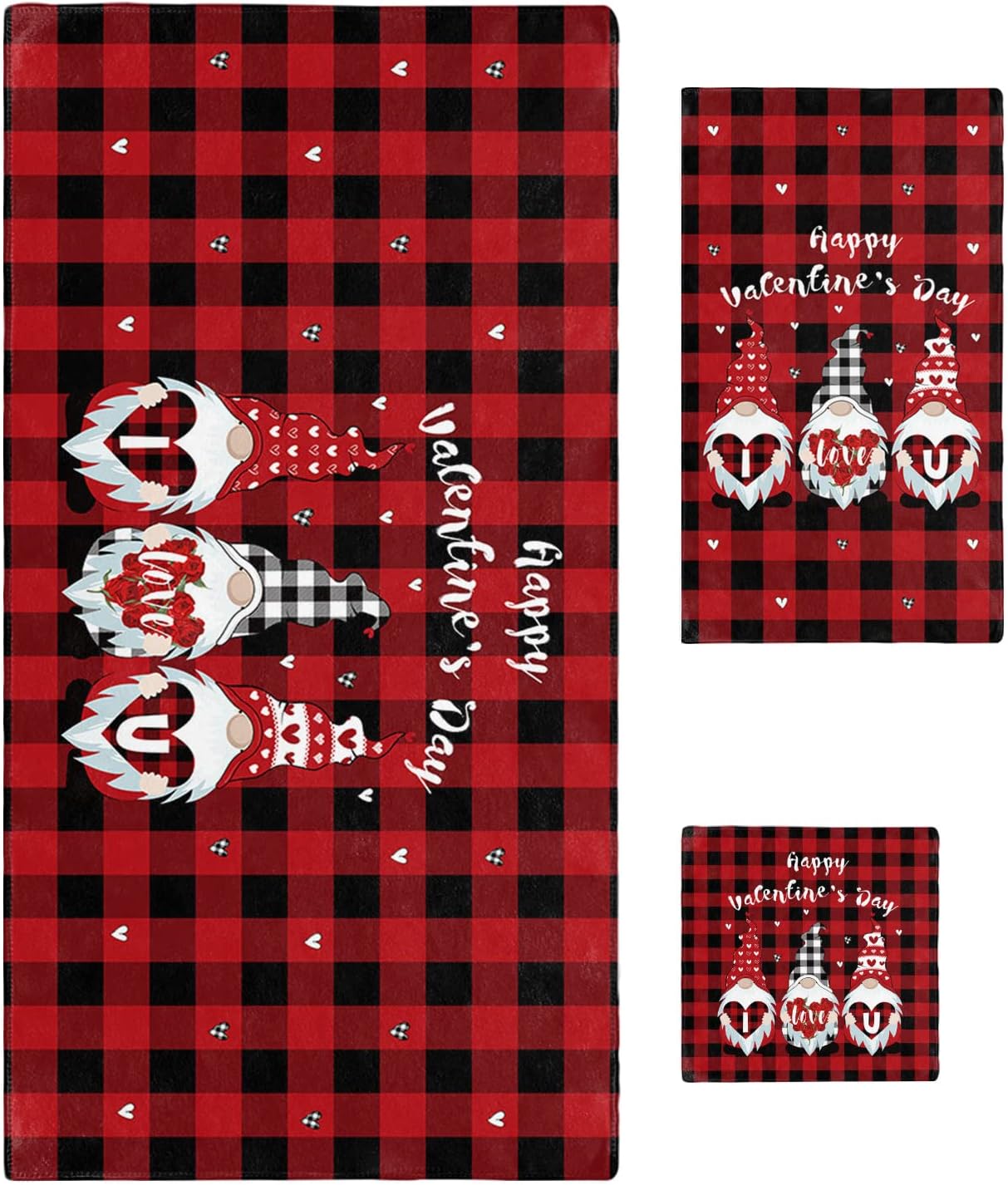 Luxury bath towel set for home and travel