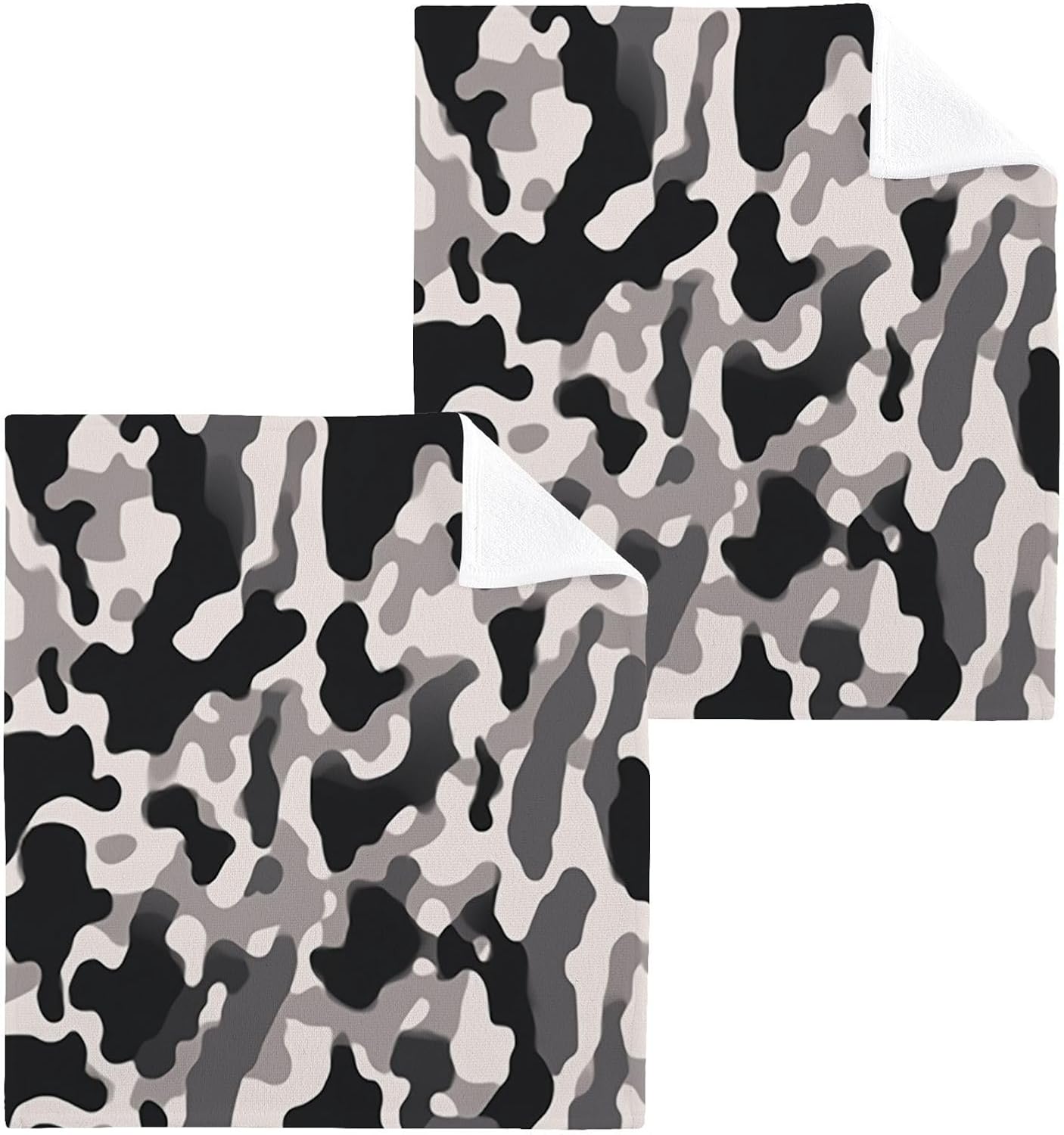 Camo Soft Absorbent Washcloths