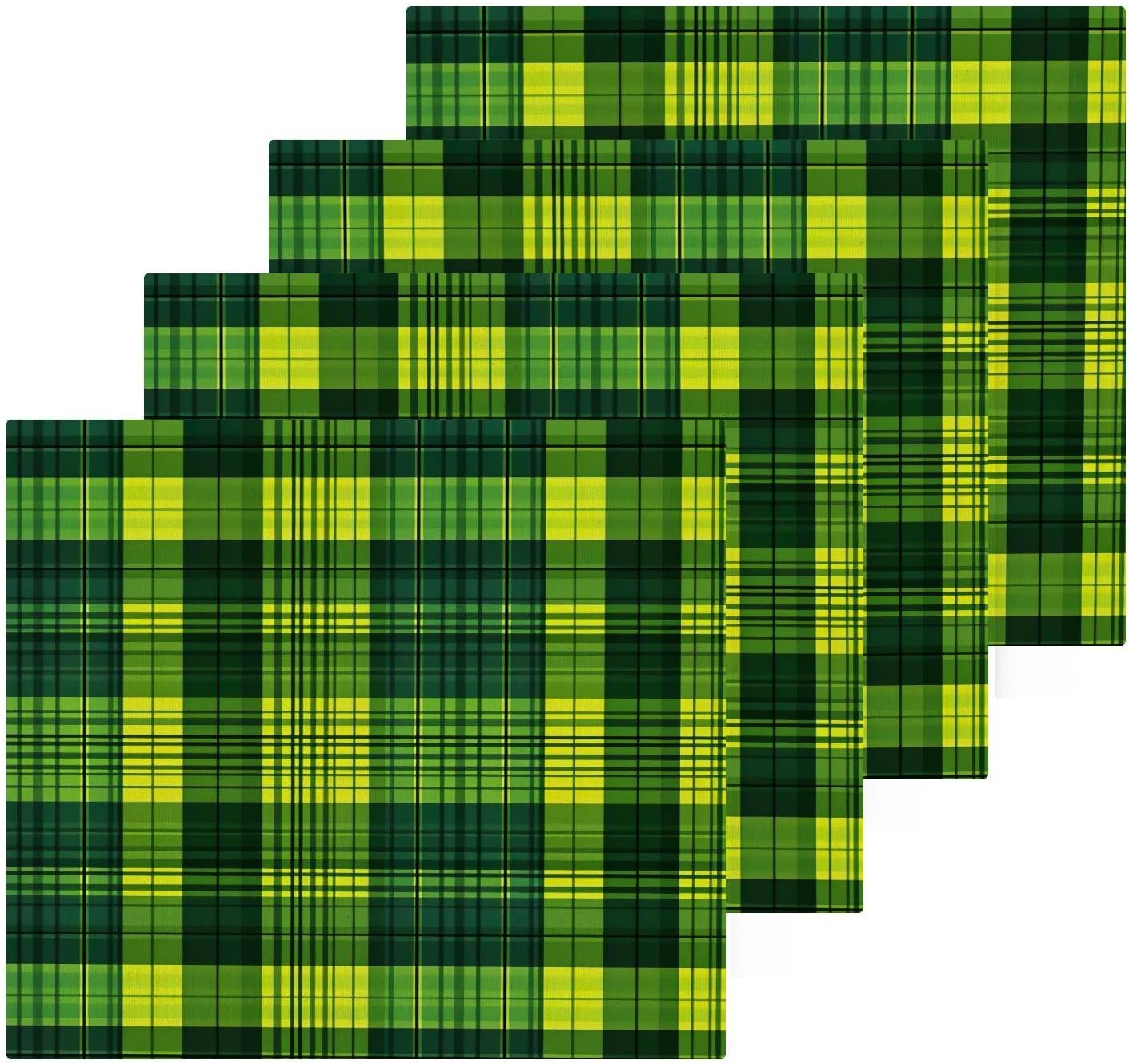 Buffalo Plaid Reusable Face Towels 2 Pack