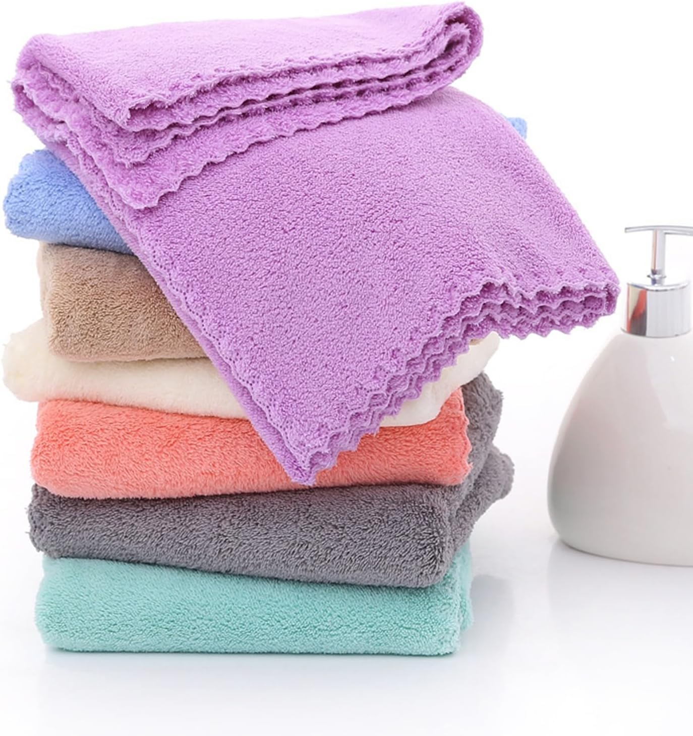 Smalibal 35x75cm Face Towels Soft Durable