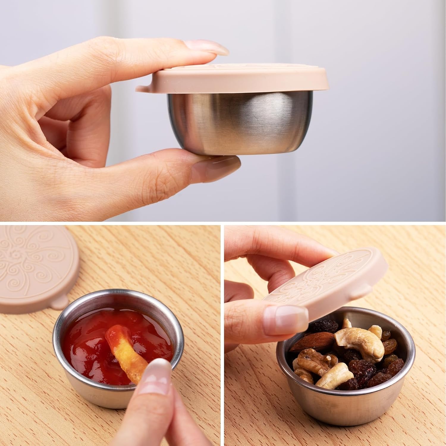 8-Pack Salad Dressing Containers to Go