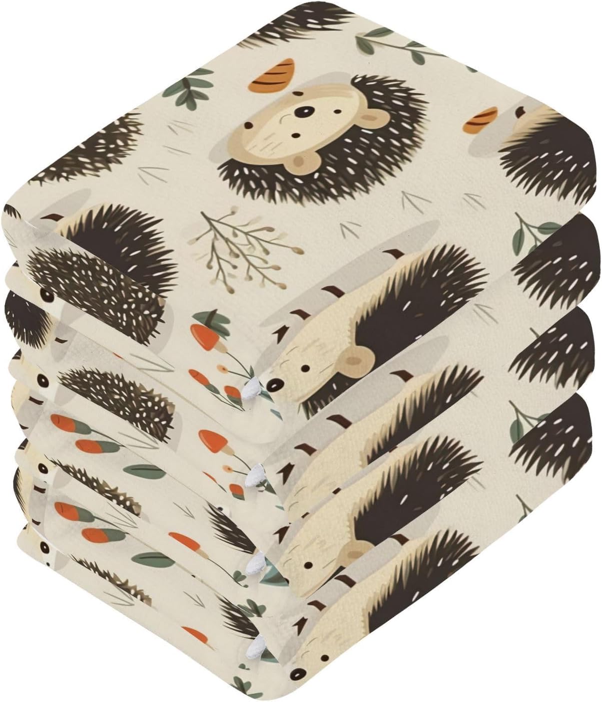 YETTASBIN Hedgehog Washcloth 2 Pack