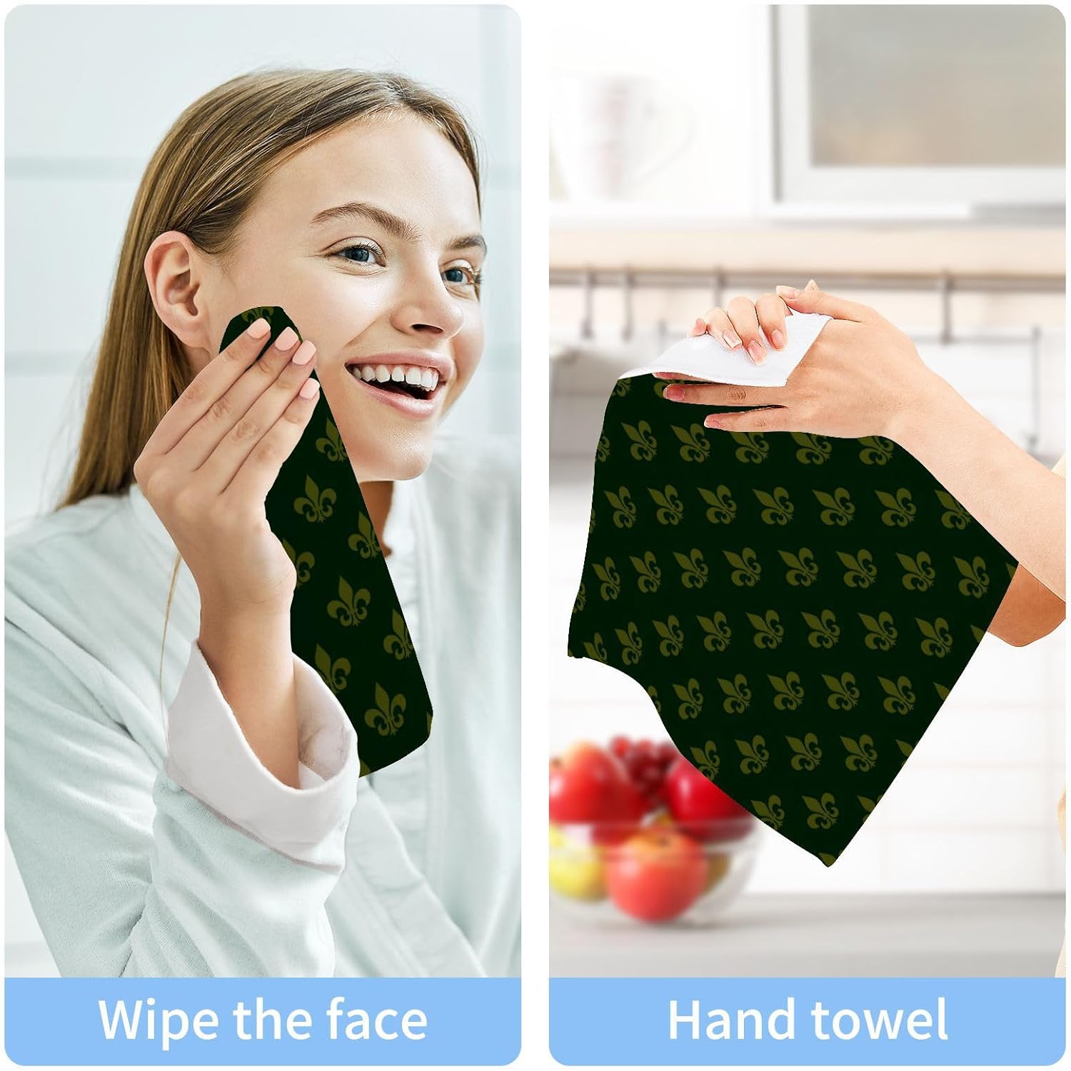Try our Mardi Gras Washcloth Set