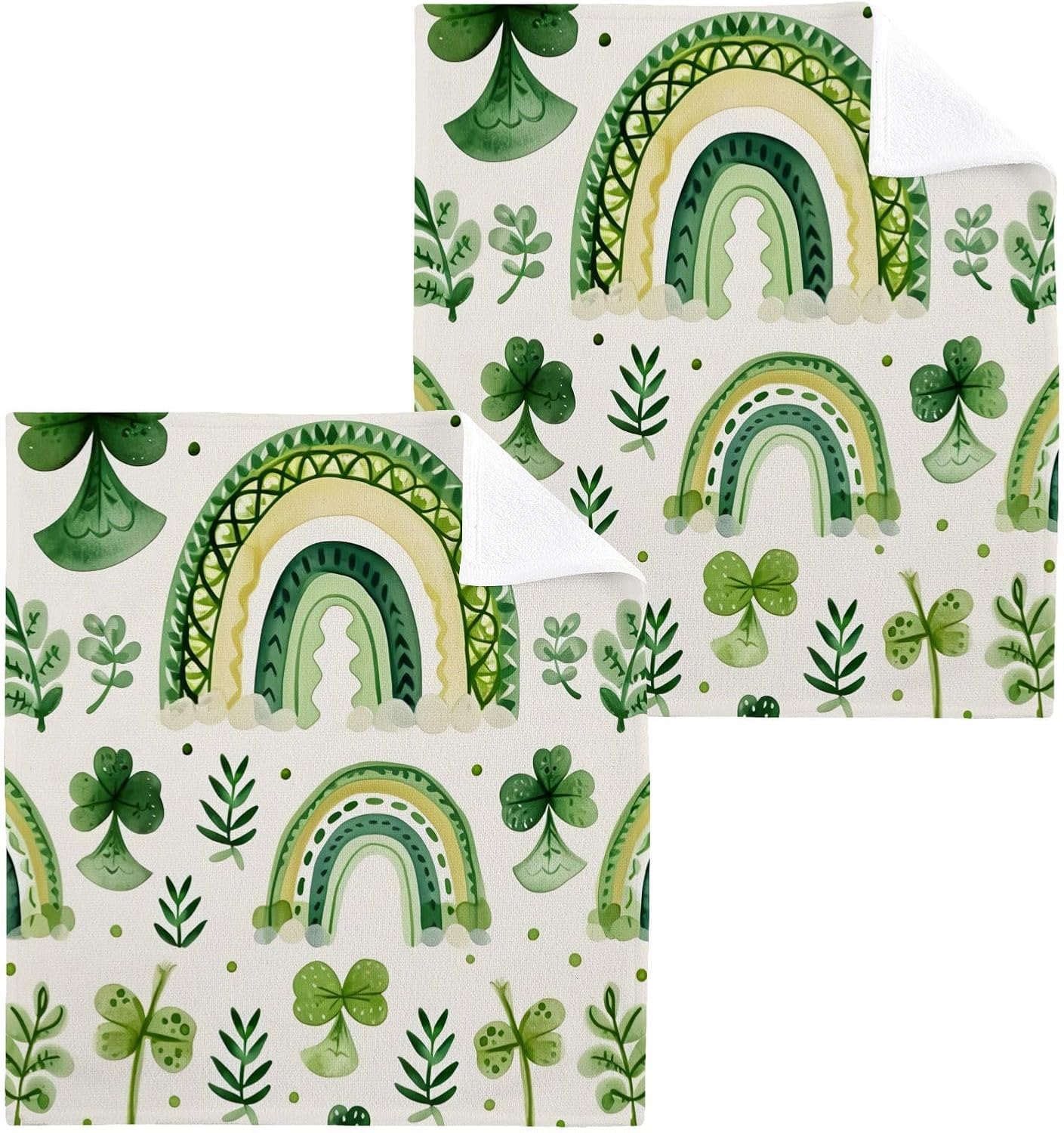 YettasoBIN Rainbow Washcloth Soft for Kids and Adults