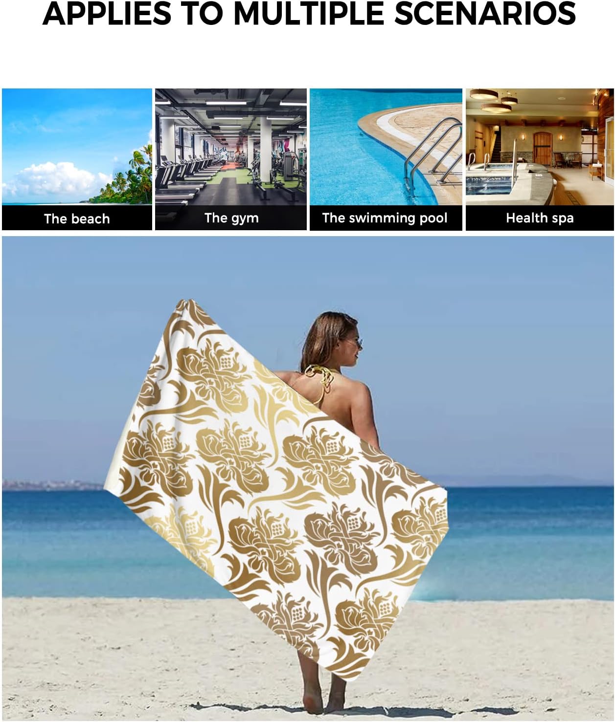 3-Piece Absorbent Towels Set