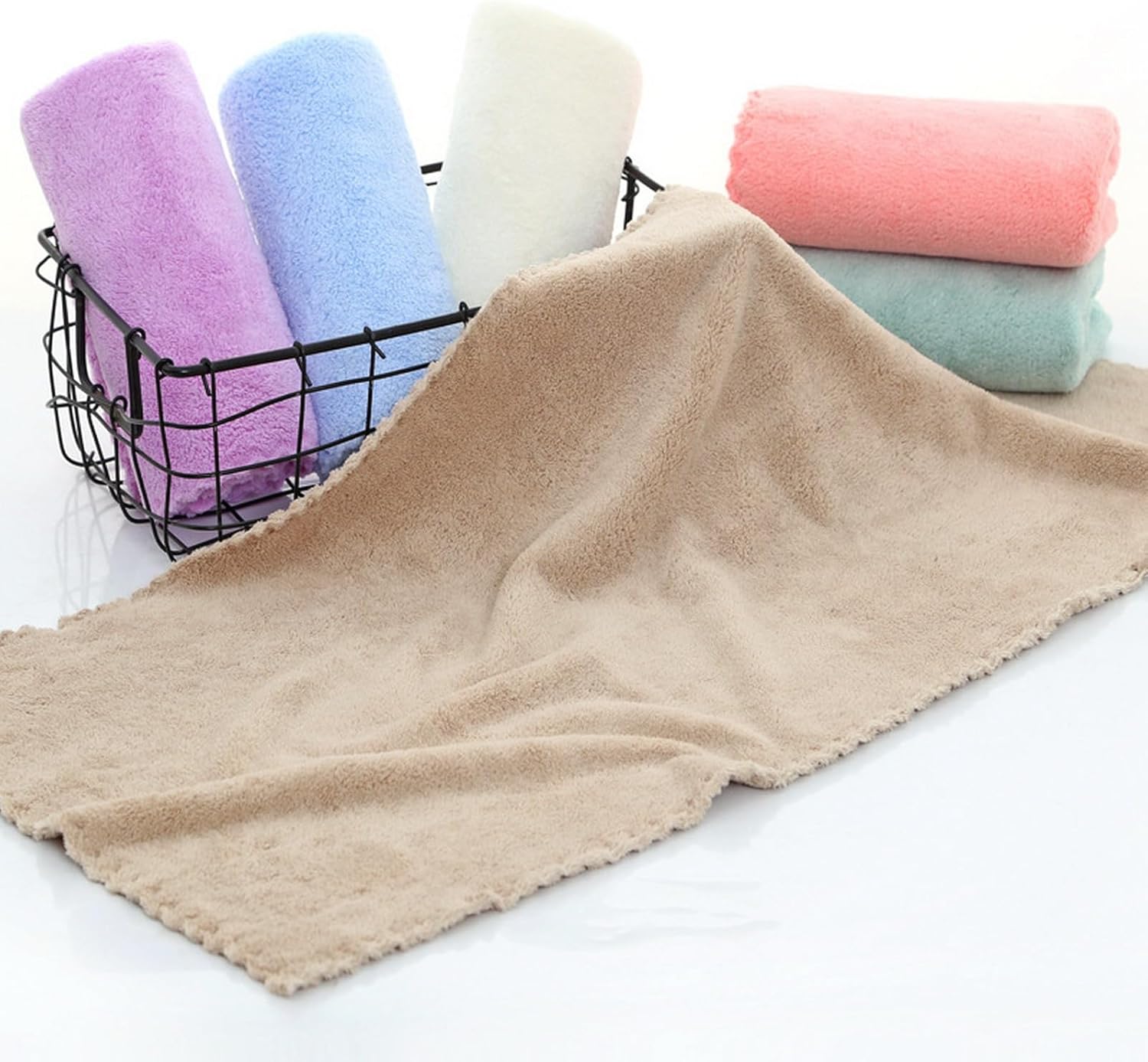 Smalibal 35x75cm Face Towels Soft Durable