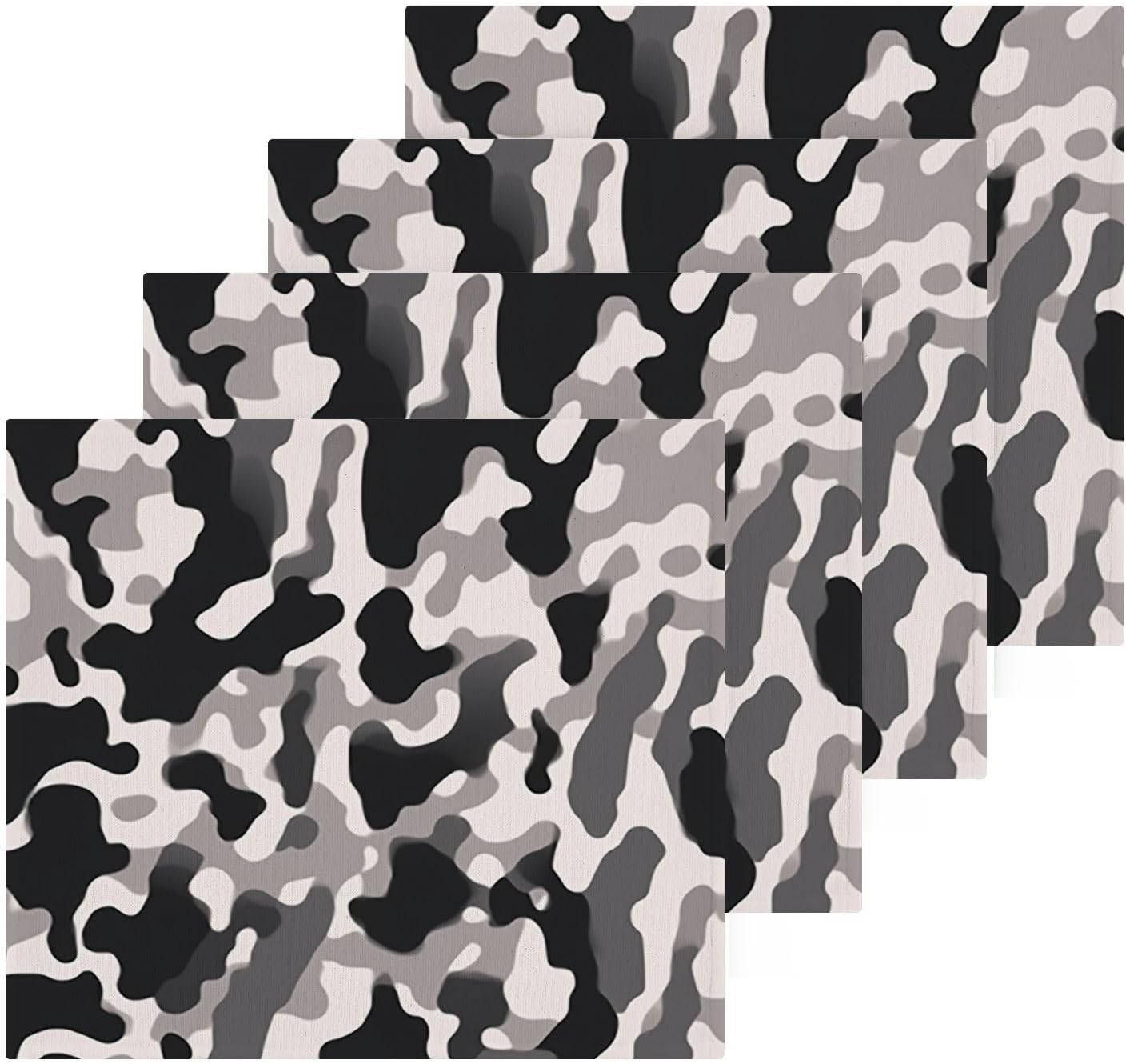 Camo Soft Absorbent Washcloths