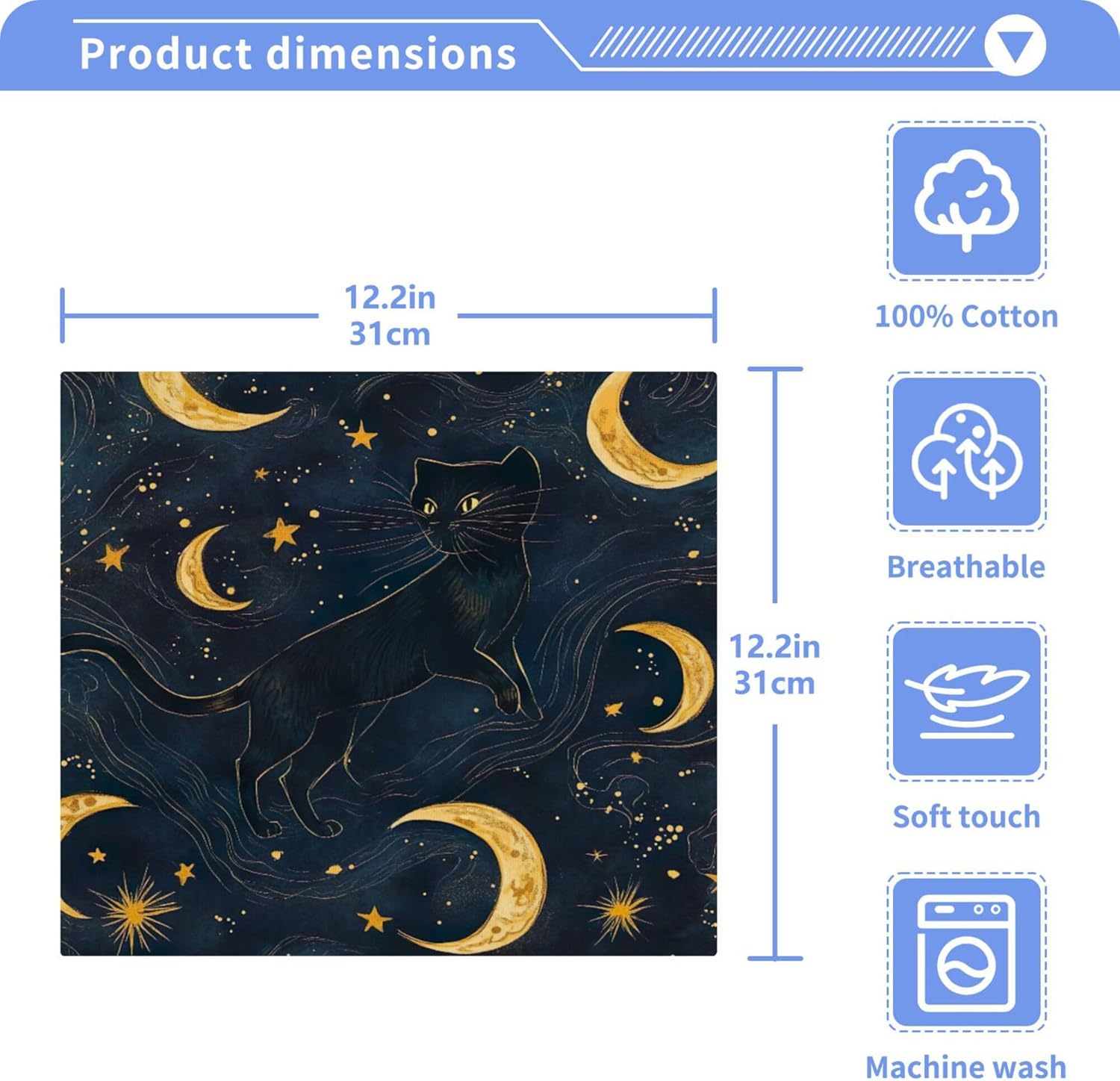 Fast Drying Washcloth Set for Face Body