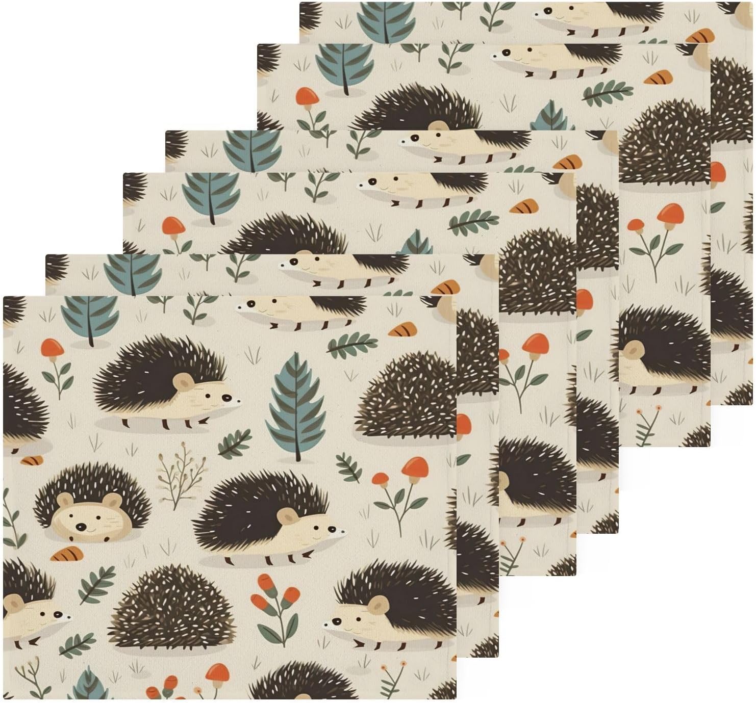 YETTASBIN Hedgehog Washcloth 2 Pack