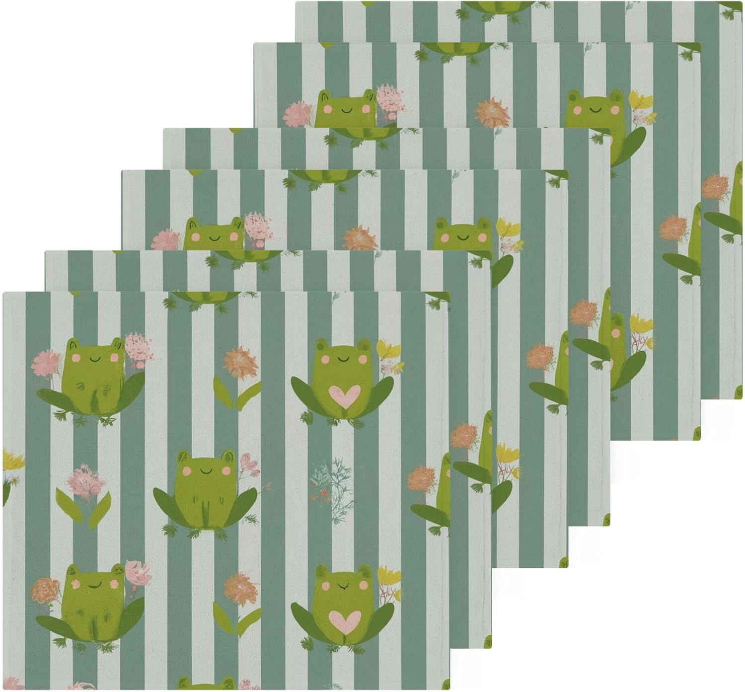 Cute Frog Washcloth 2 Pack
