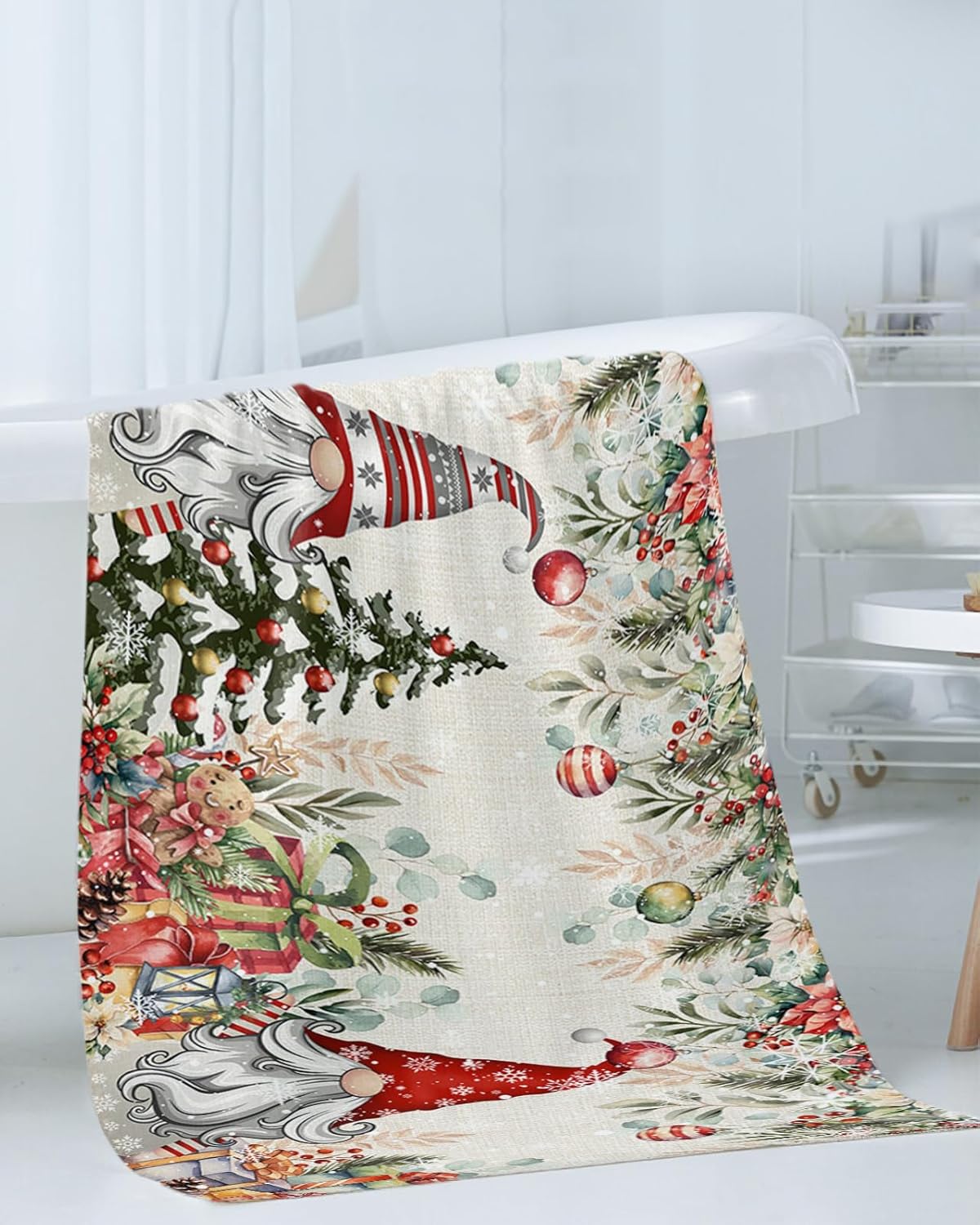 holiday surprisechristmas bath towel set 3-piece