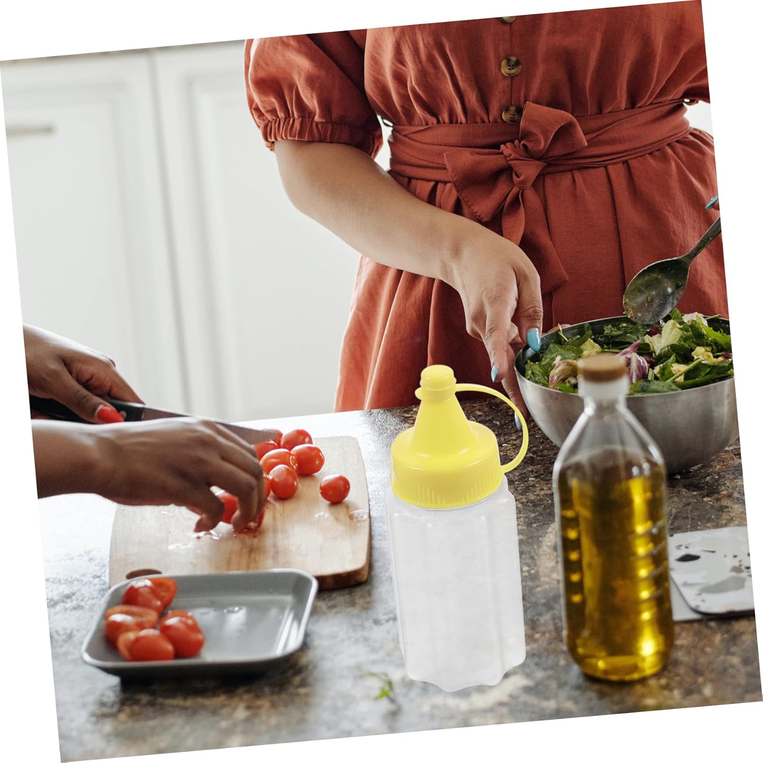 Zerodeko 4-Piece Reusable Squeeze Bottles