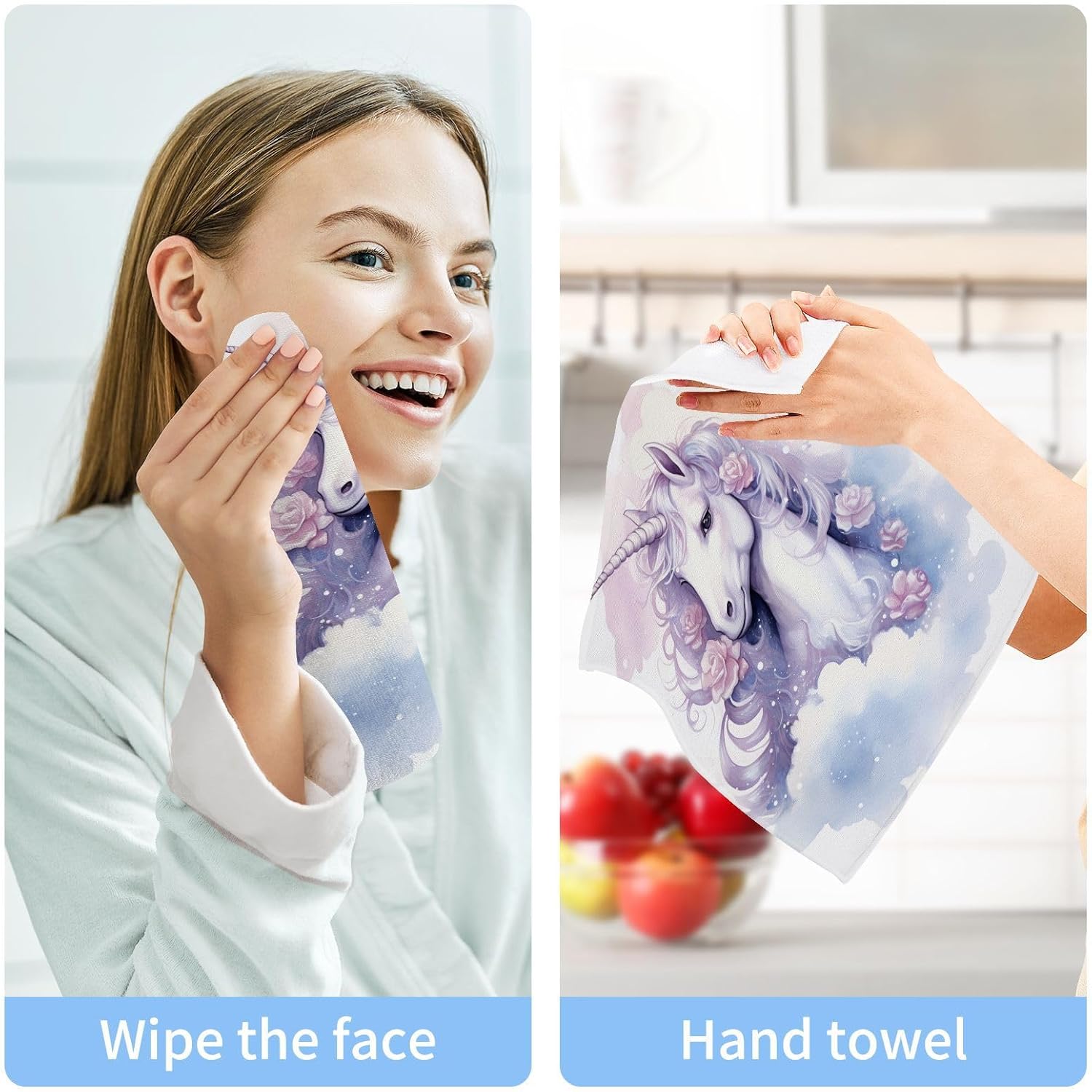 Horse Face Towels 2-Pack
