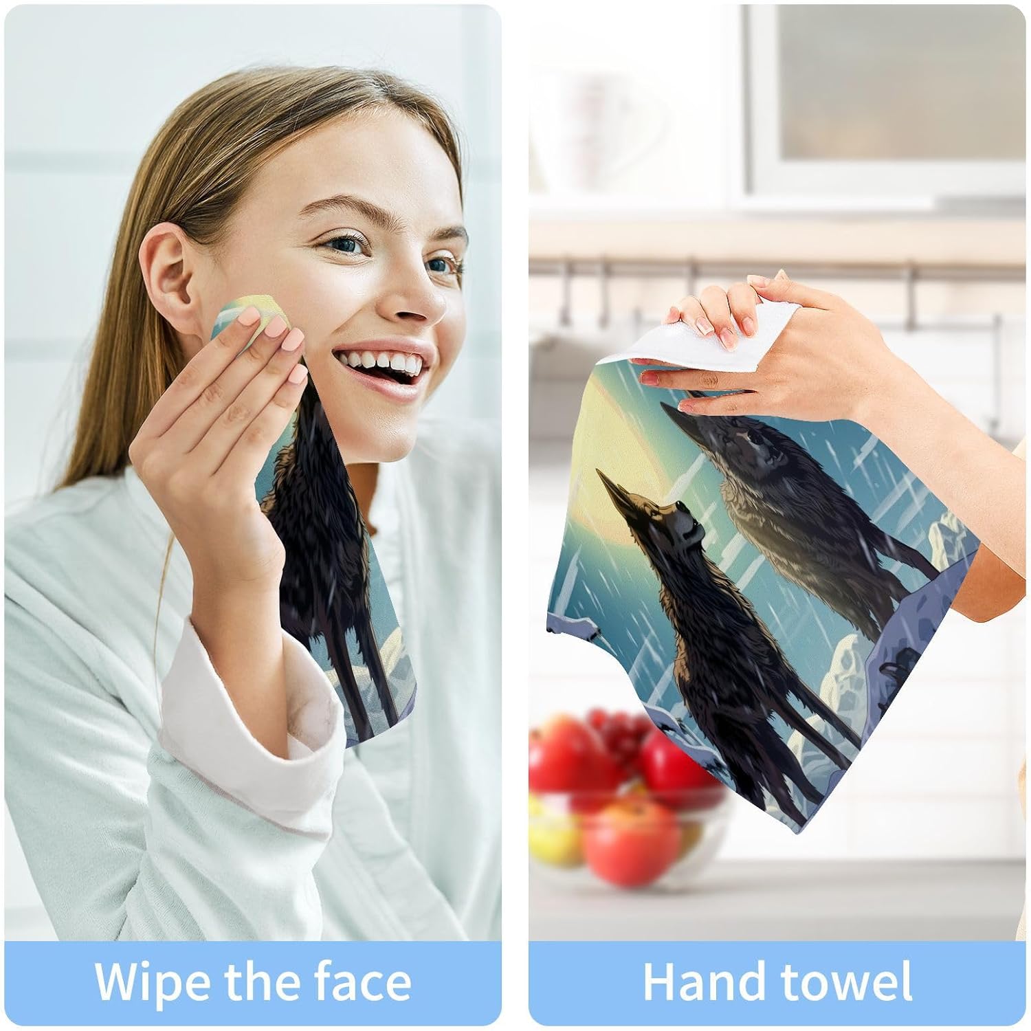Adorably Soft 2-Piece Washcloth Set