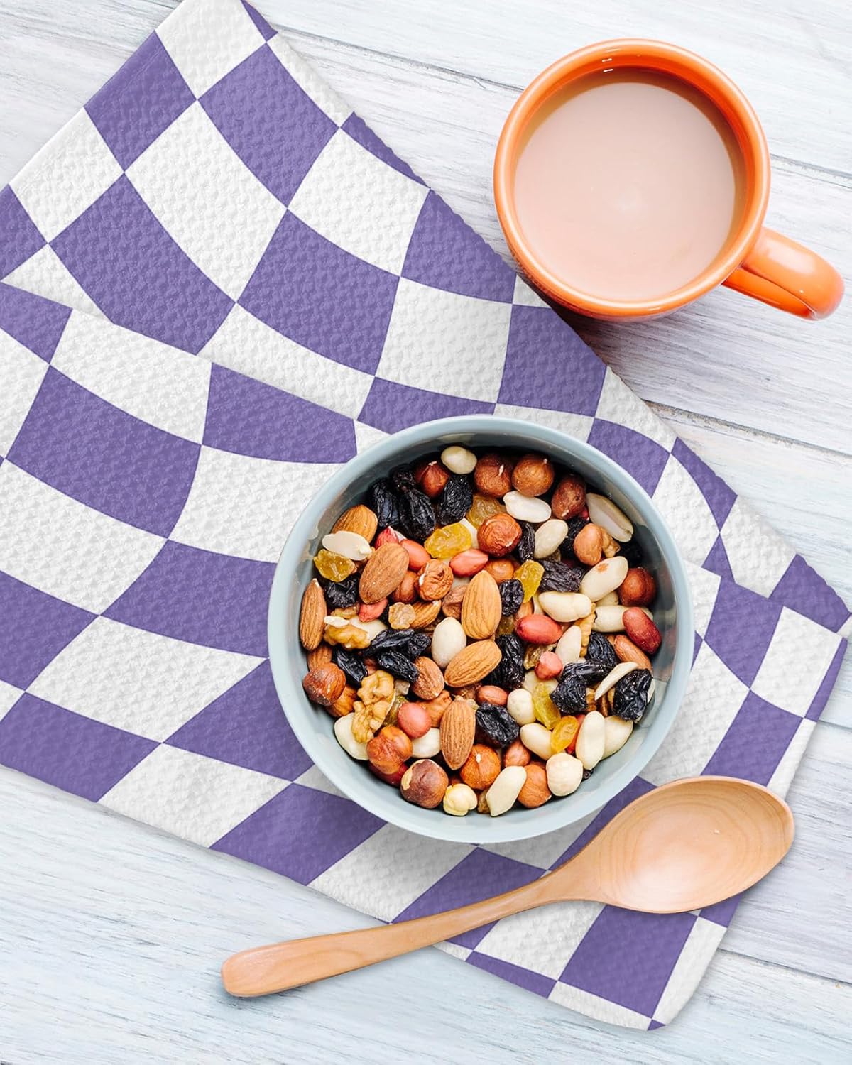 Imagine 4 Essential Purple Waffle Towels for Your Kitchen More