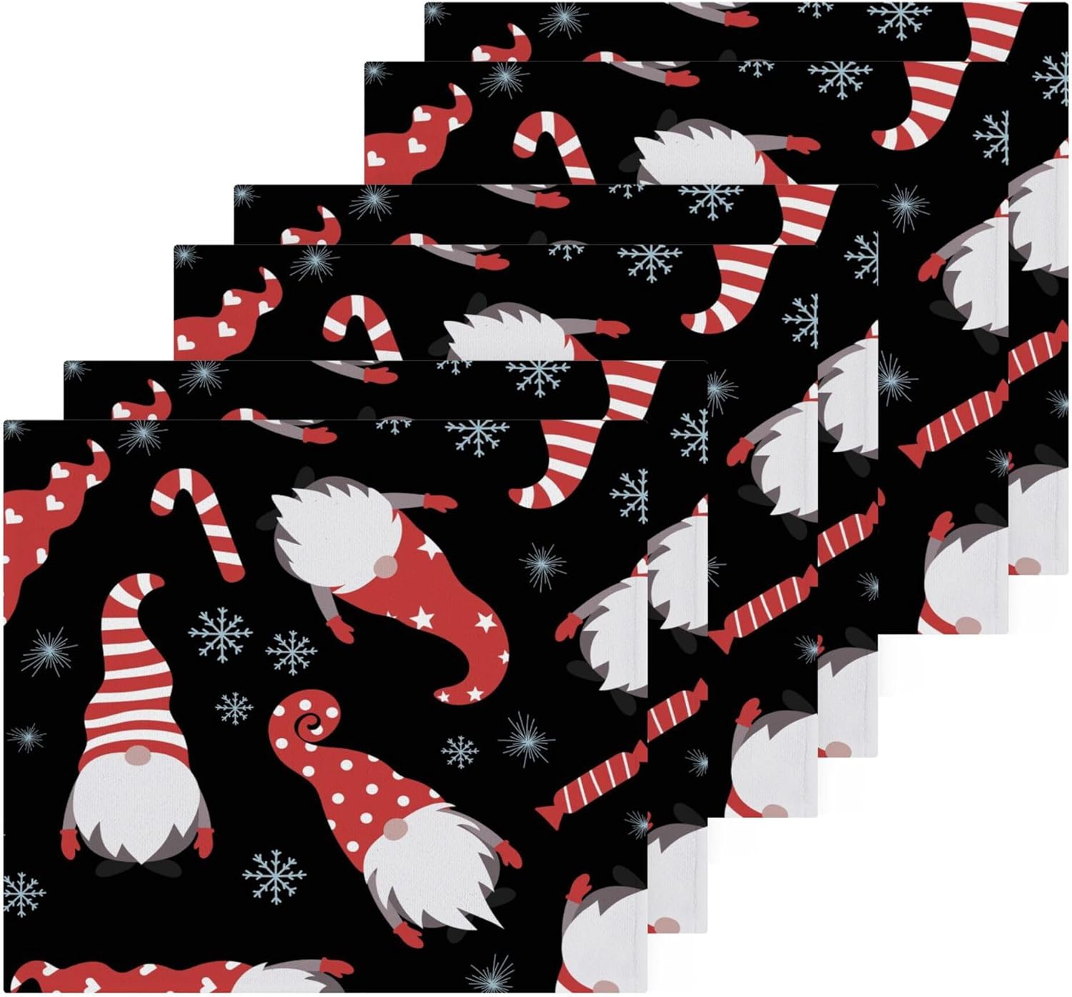 Xigua Christmas Gnome Washcloth Set - Tidy Your Space