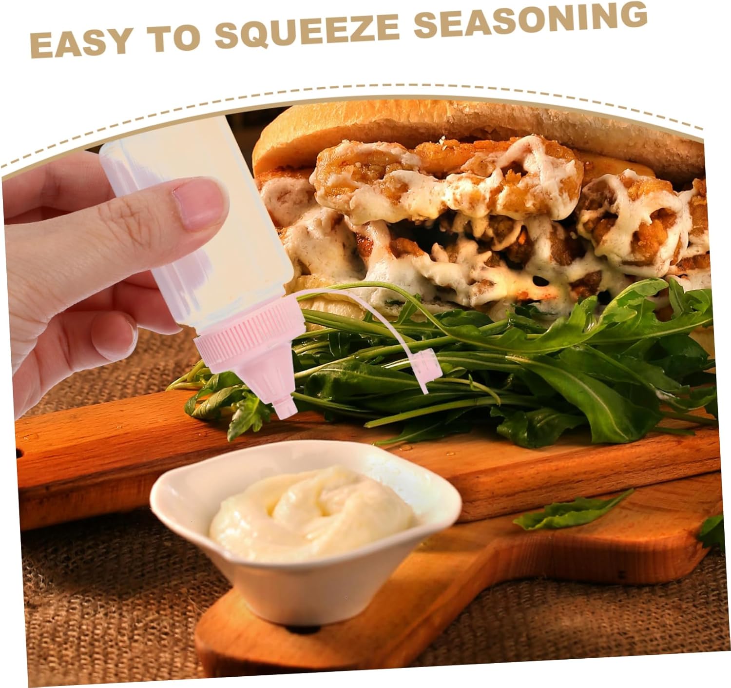 Portable Squeeze Bottles for Kitchen