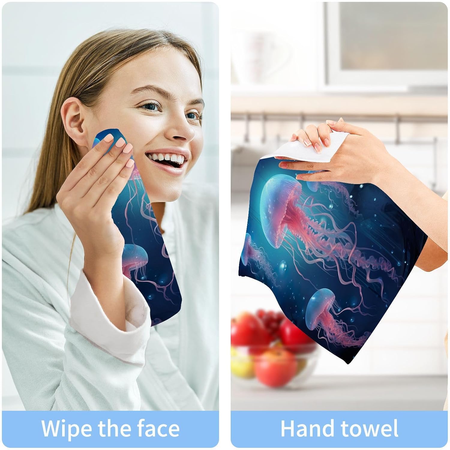 Soft Cotton Face Towels Reusable washcloths for baby