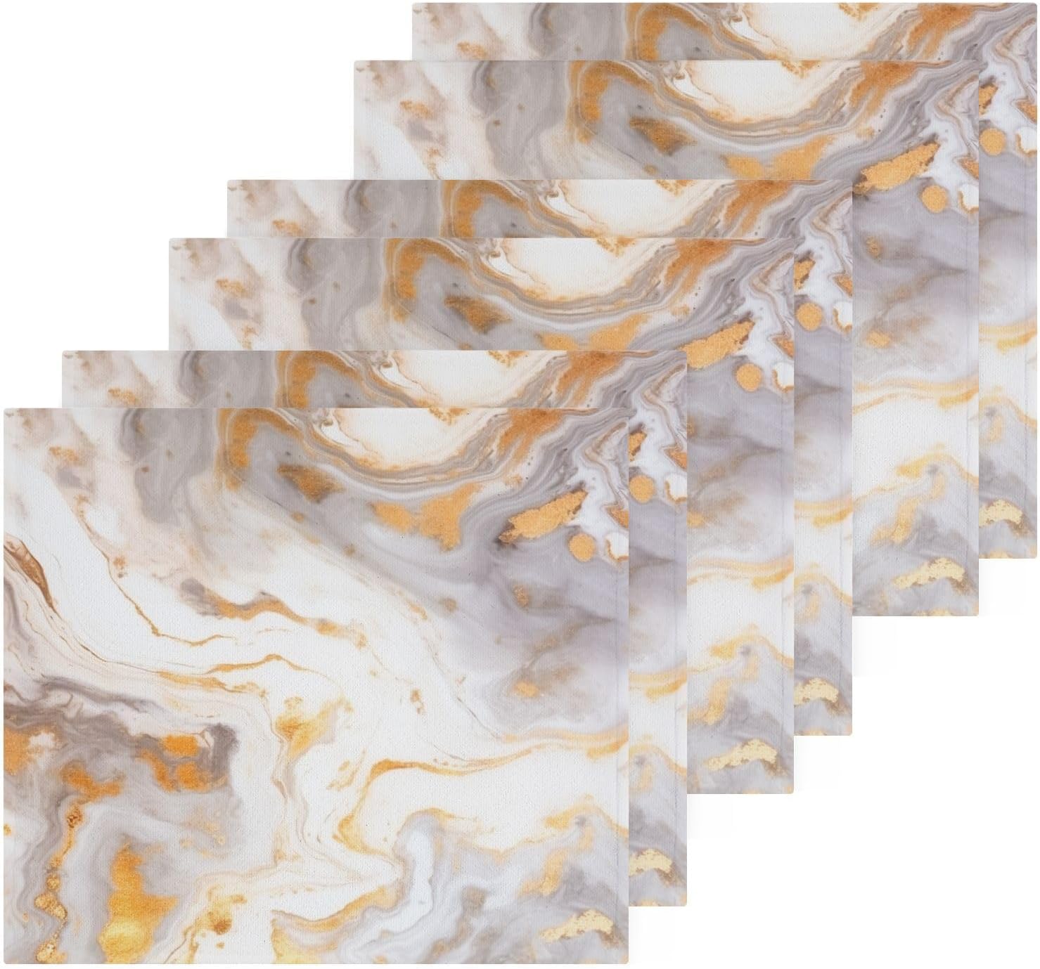 Adorably Cute Marble Washcloth for Babies 12x12 Inch