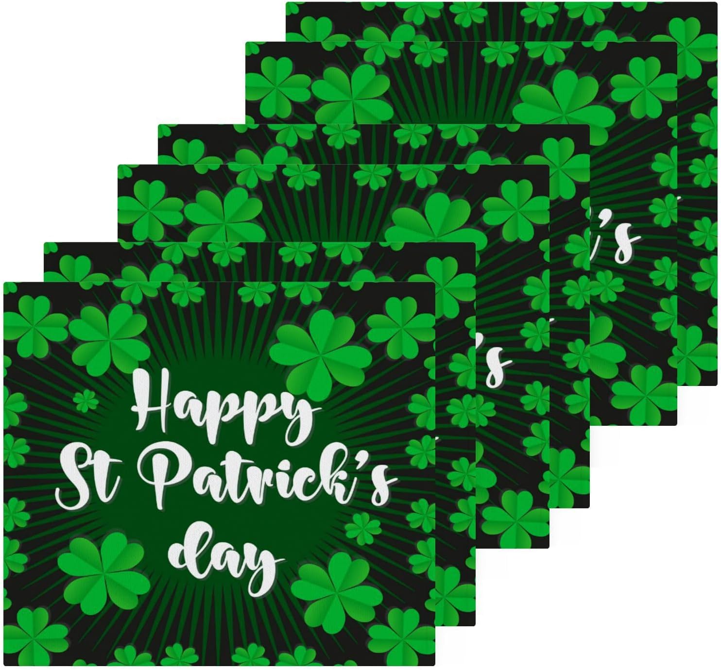 YETTASBIN St Patricks Day Washcloths 2 Pack 1