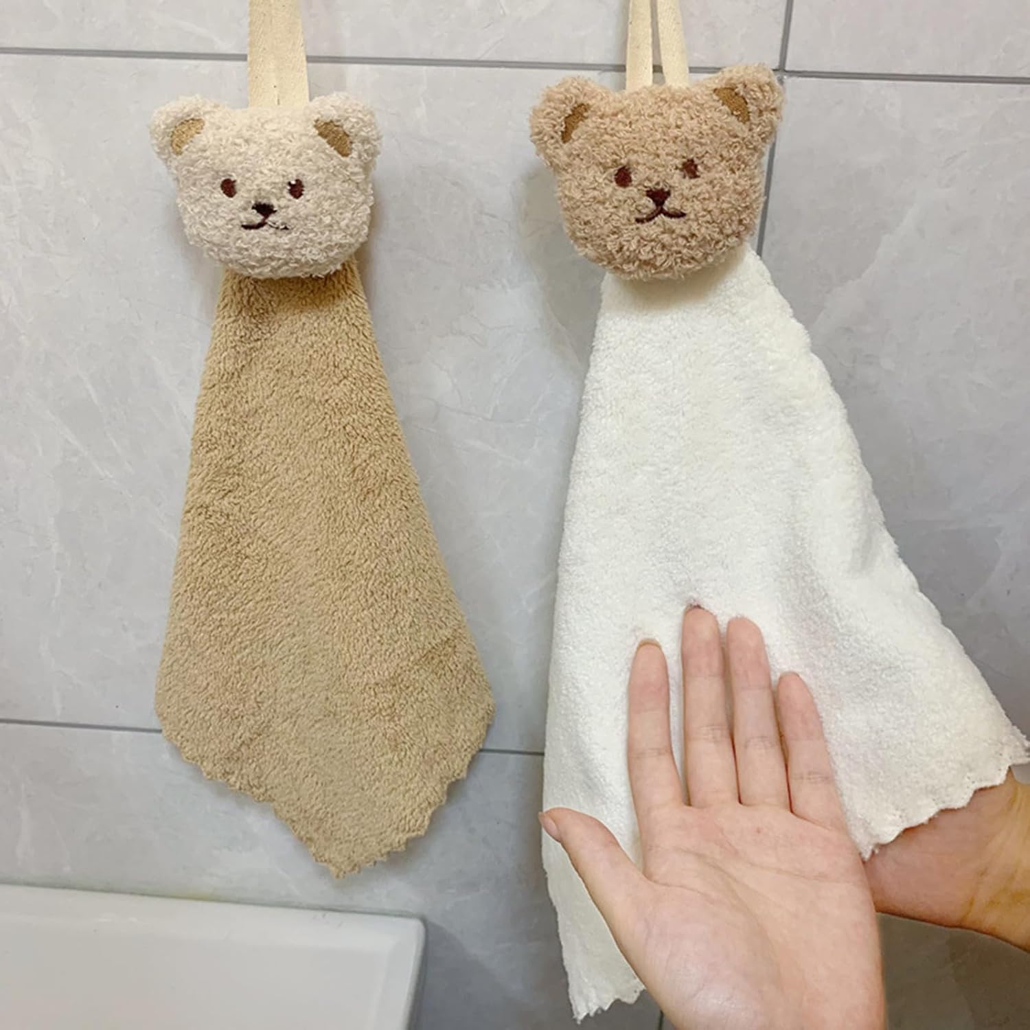 Techinal Cartoon Soft Small Hand Towel