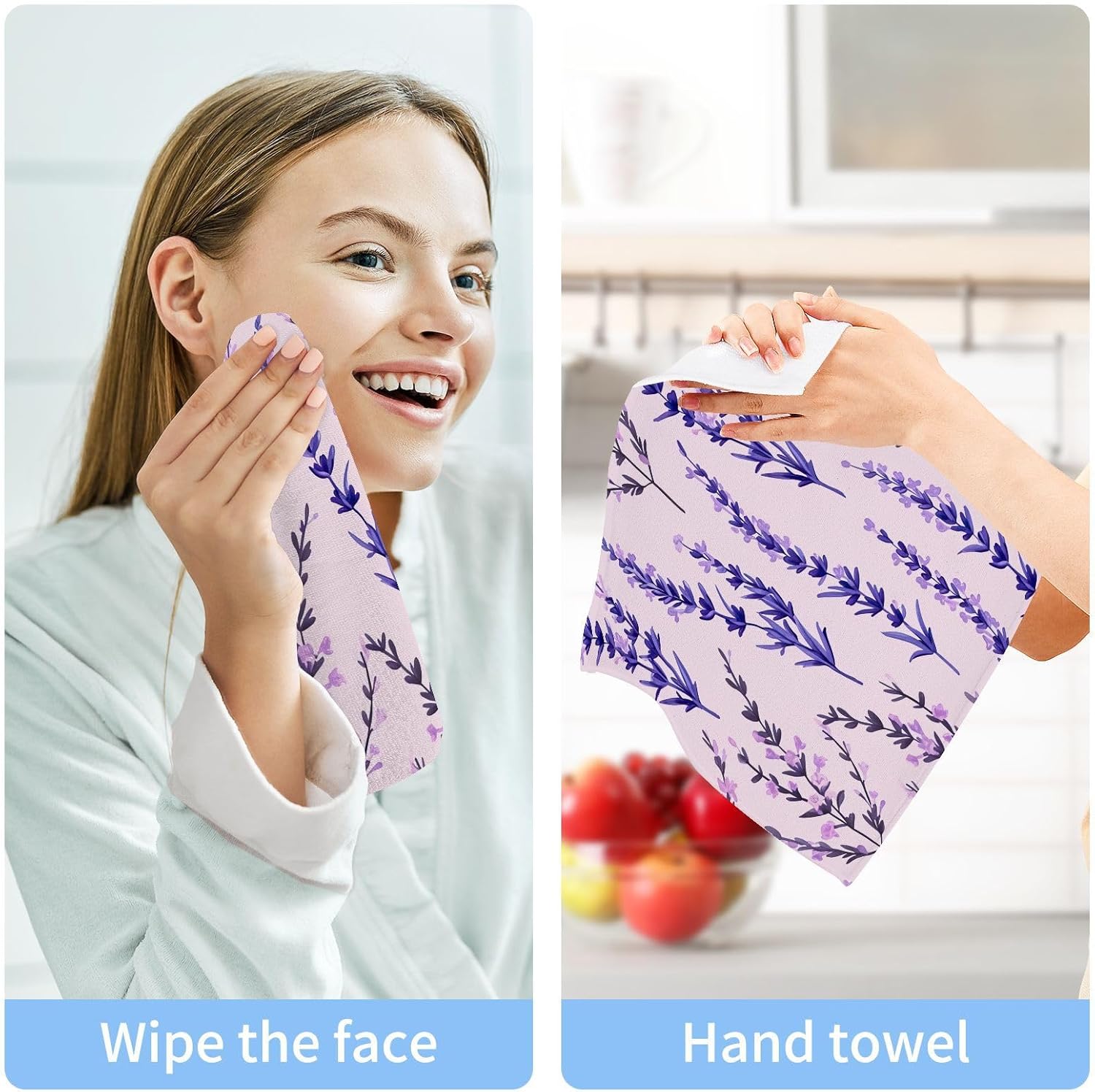 Yettanasbin 12x12 Soft Customize Washcloths