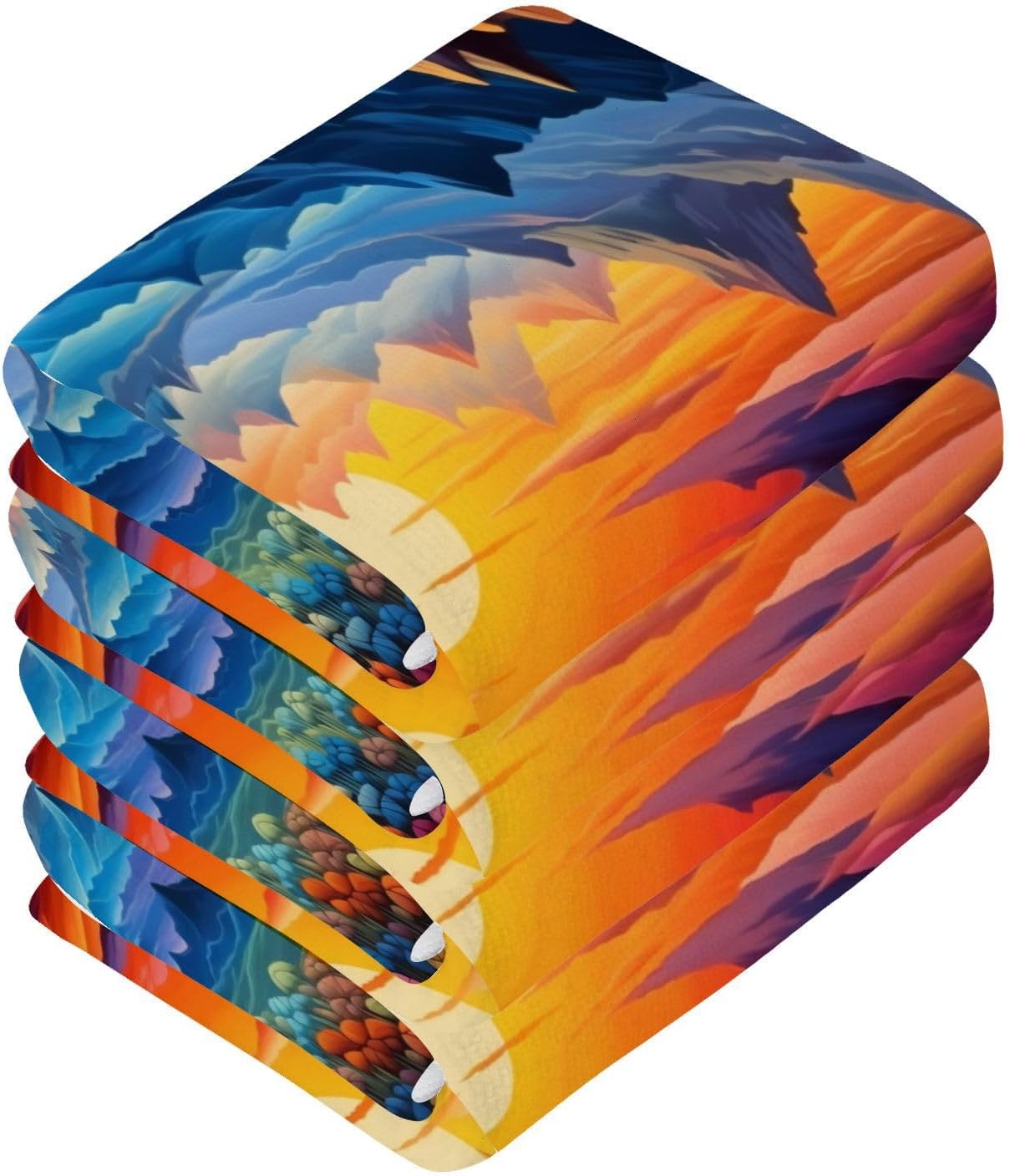 Nature Mountain Soft Washcloth 2Pack