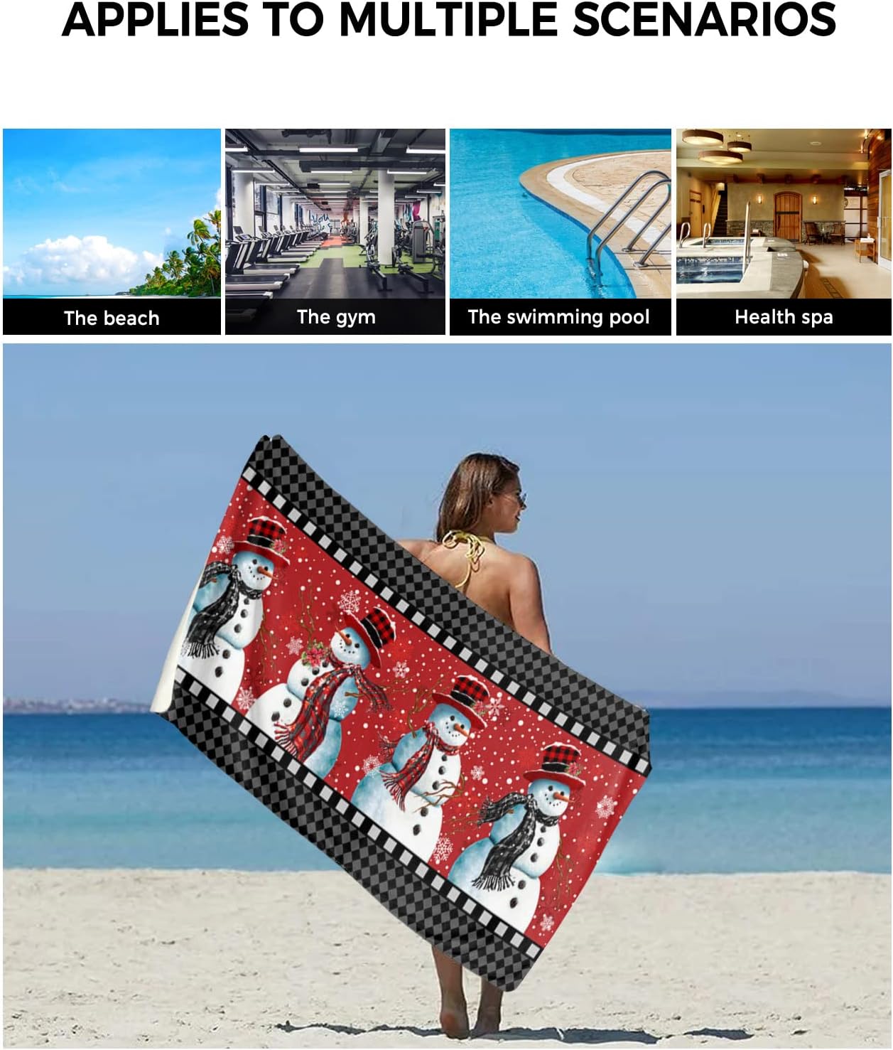 Christmas Comfort Premium Towels for Bath Beyond