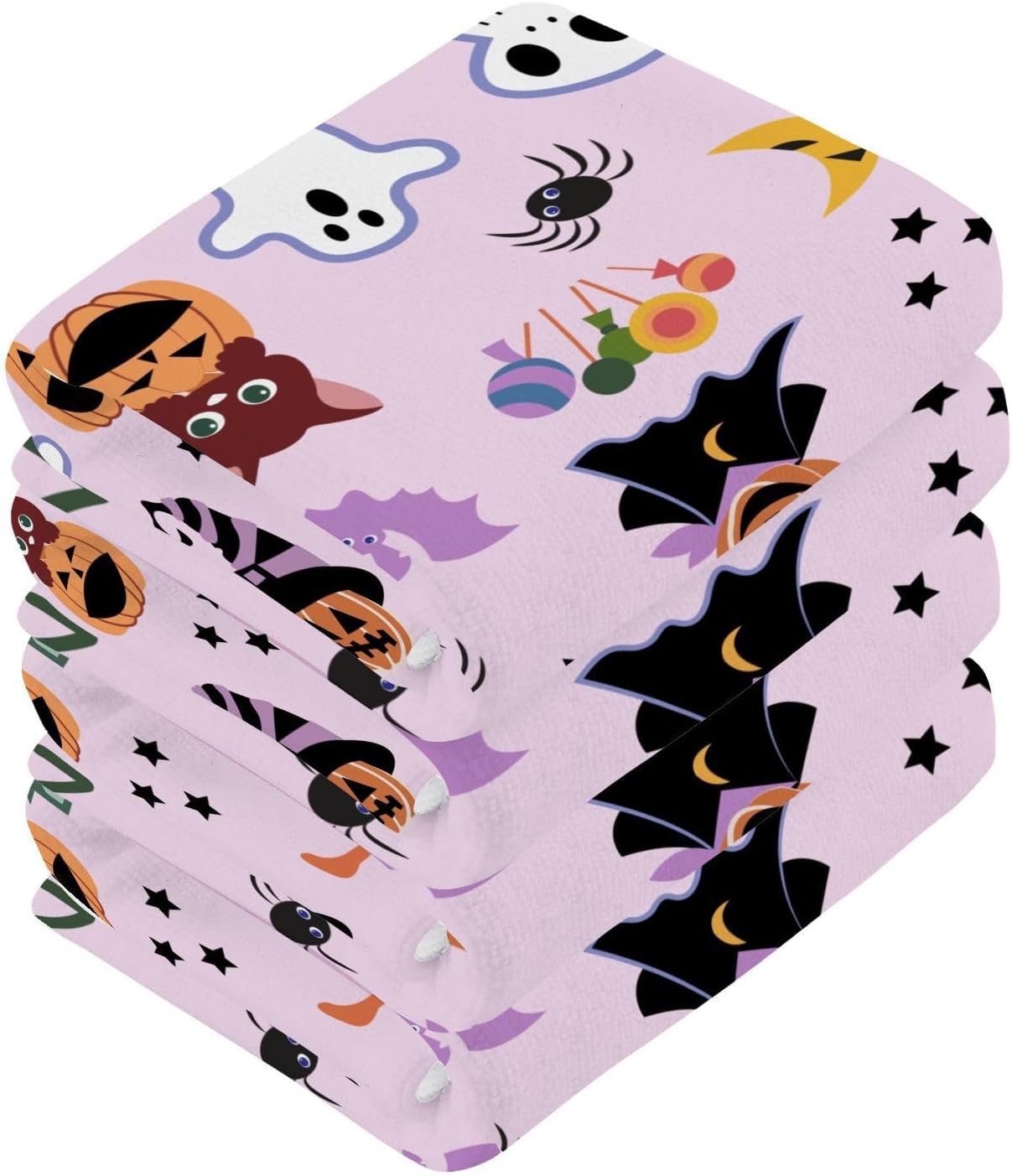 Halloween Gnome Washcloth Set 2 Pack