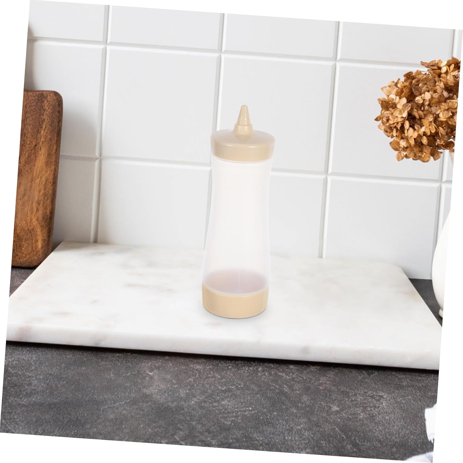 Non-Leakage Durable Squeeze Condiment Bottles Set