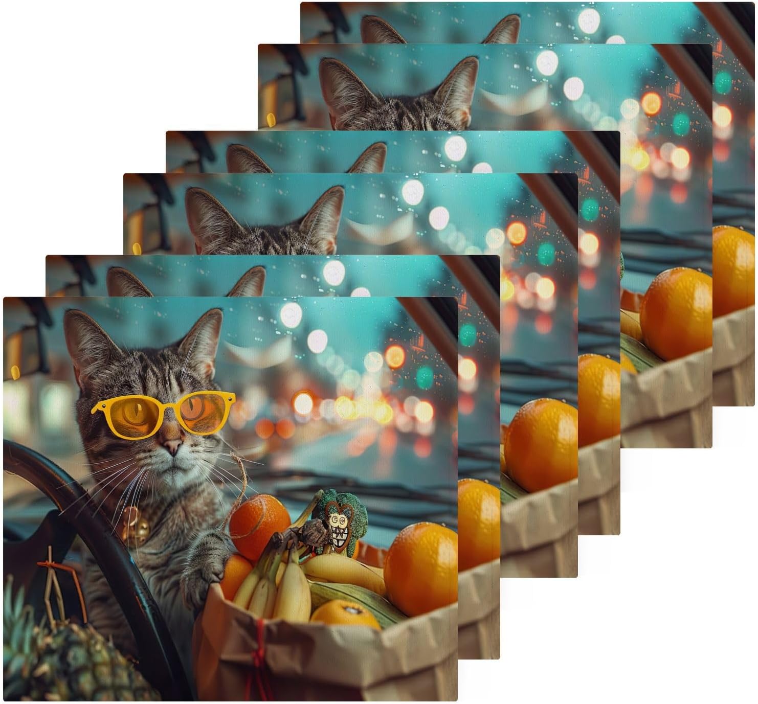 Driver Cat Washcloth 2-Pack