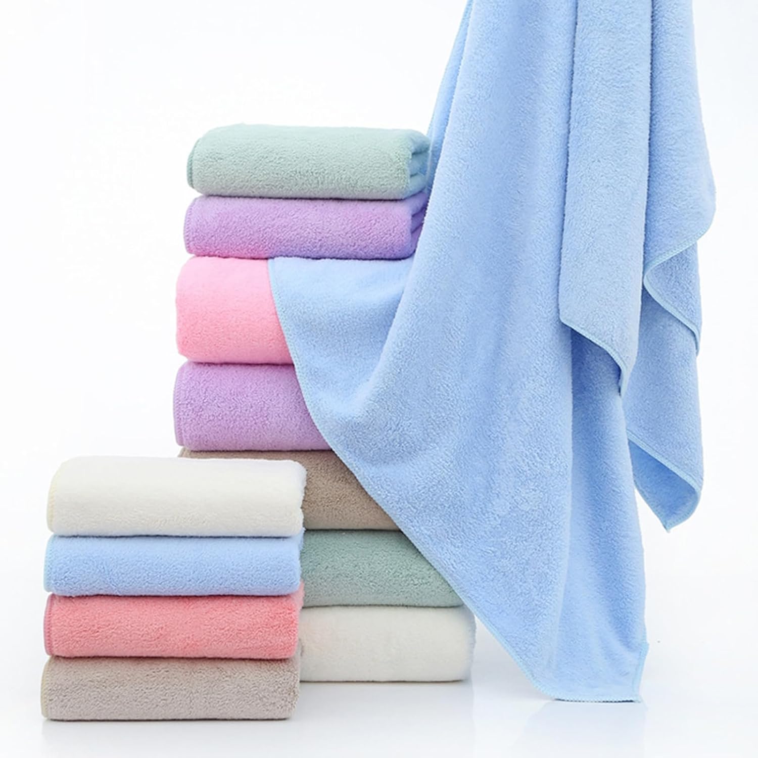 Smalibal 35x75cm Face Towels Soft Durable