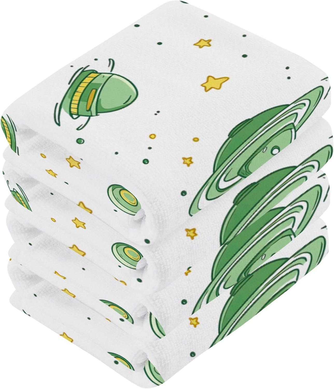 Xigua Planet Washcloths Set of 2 12x12 Inch