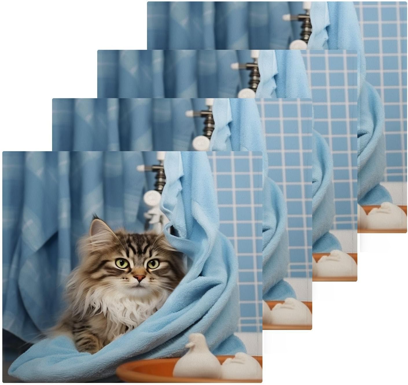 Perfect Cat Washcloth for Cats