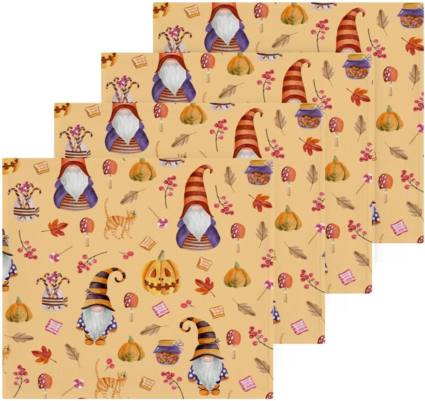 Perfect Halloween Gnome Washcloths for a Spooky Day