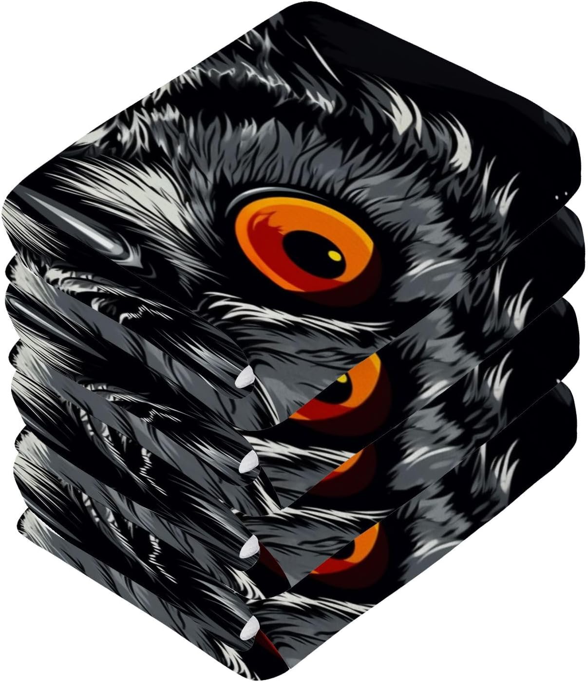 Owl Washcloth 2-Pack Soft Absorbent Reusable Washable