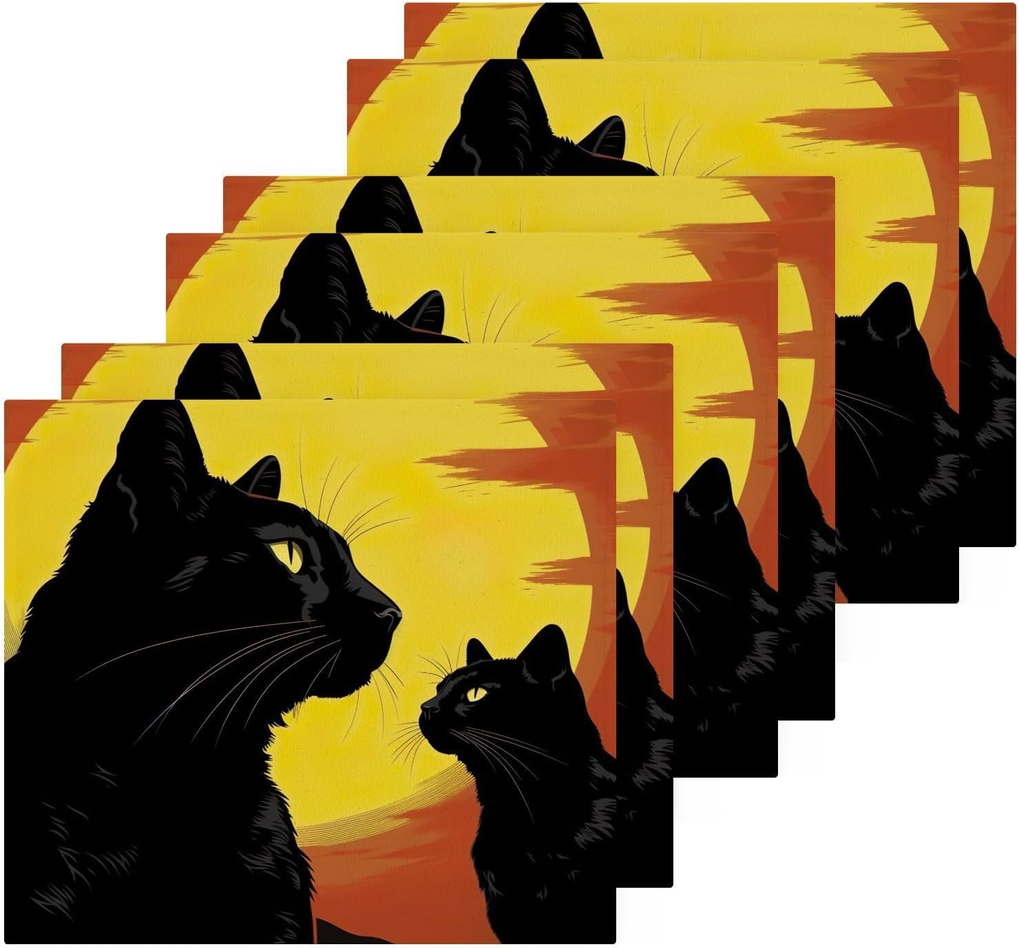 Two-Pack Soft and Absorbent Cat Washcloths for Babies and Beyond