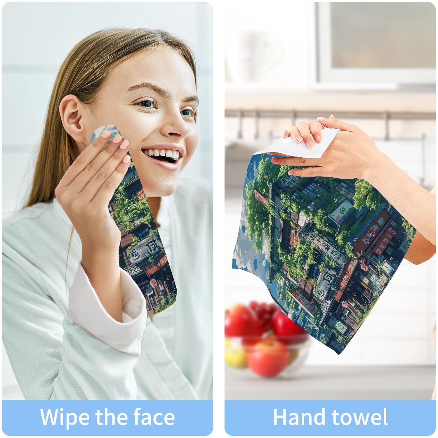 Perfect for Babies More Japanese House Washcloth Set
