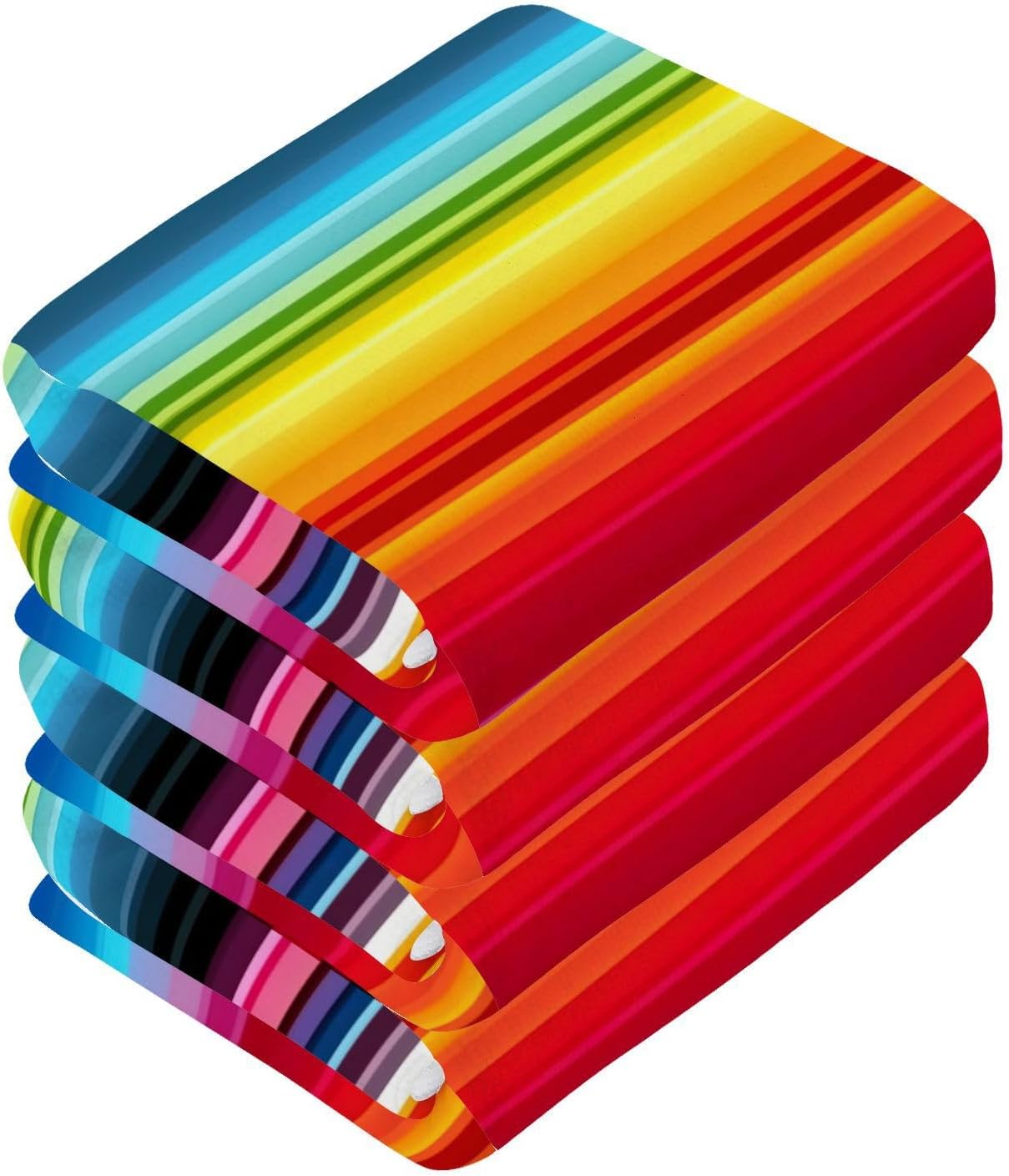 Mexican Stripes Soft Washcloth 2-Pack