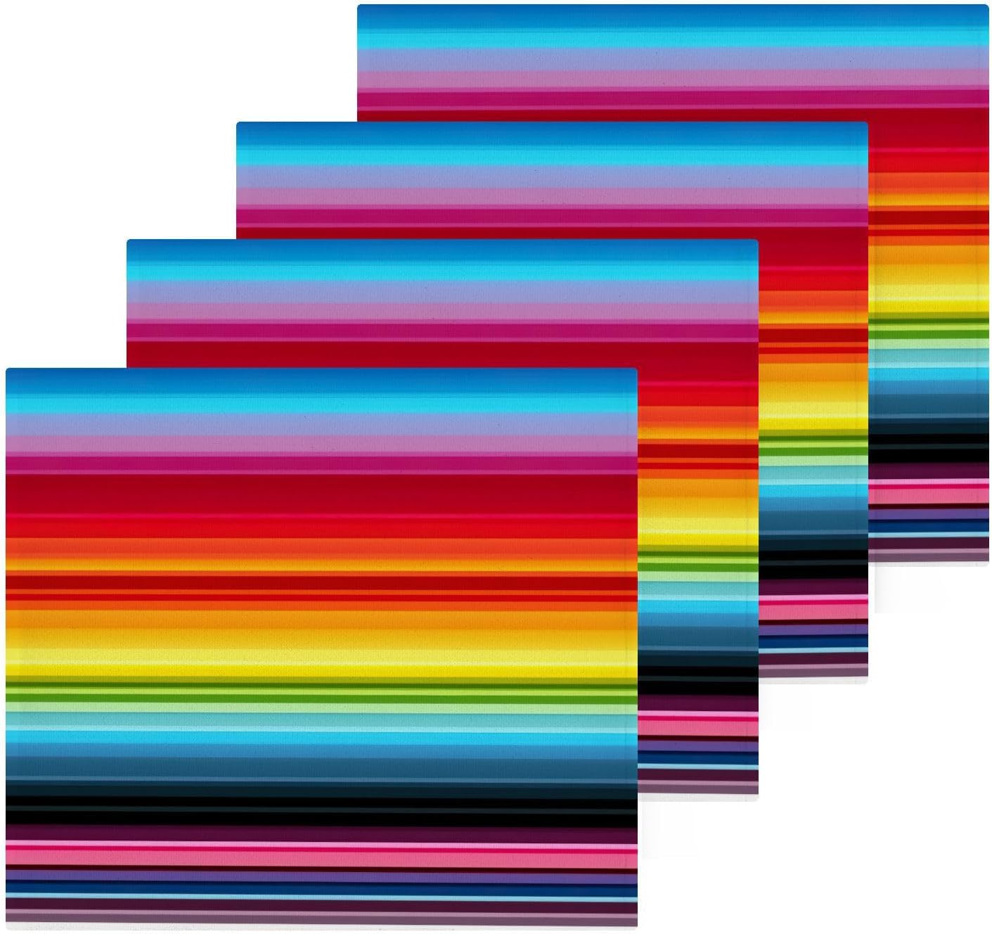 Mexican Stripes Soft Washcloth 2-Pack