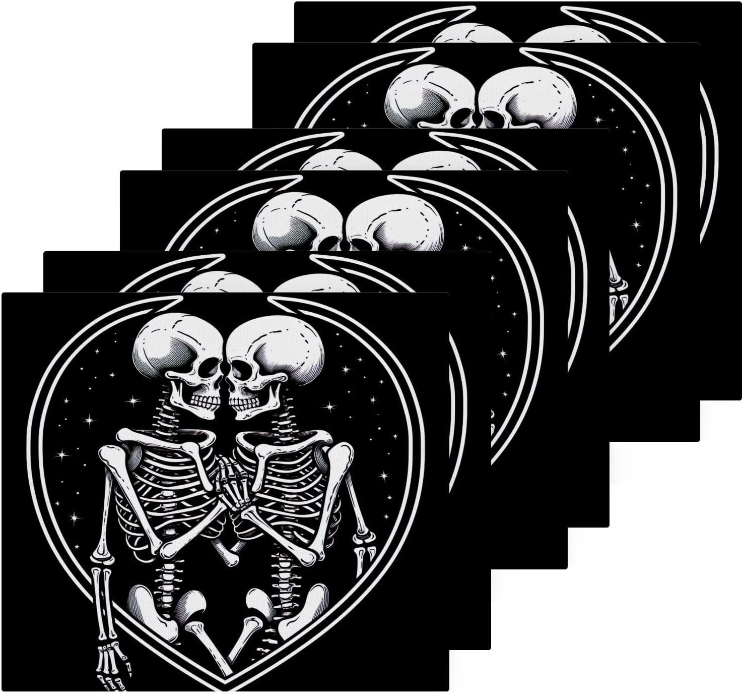Skeletons Washcloths 2 Pack