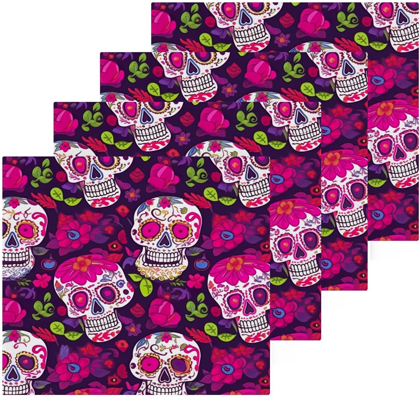 Smelly Soft Baby Skull Washcloth Set by Yettasbin