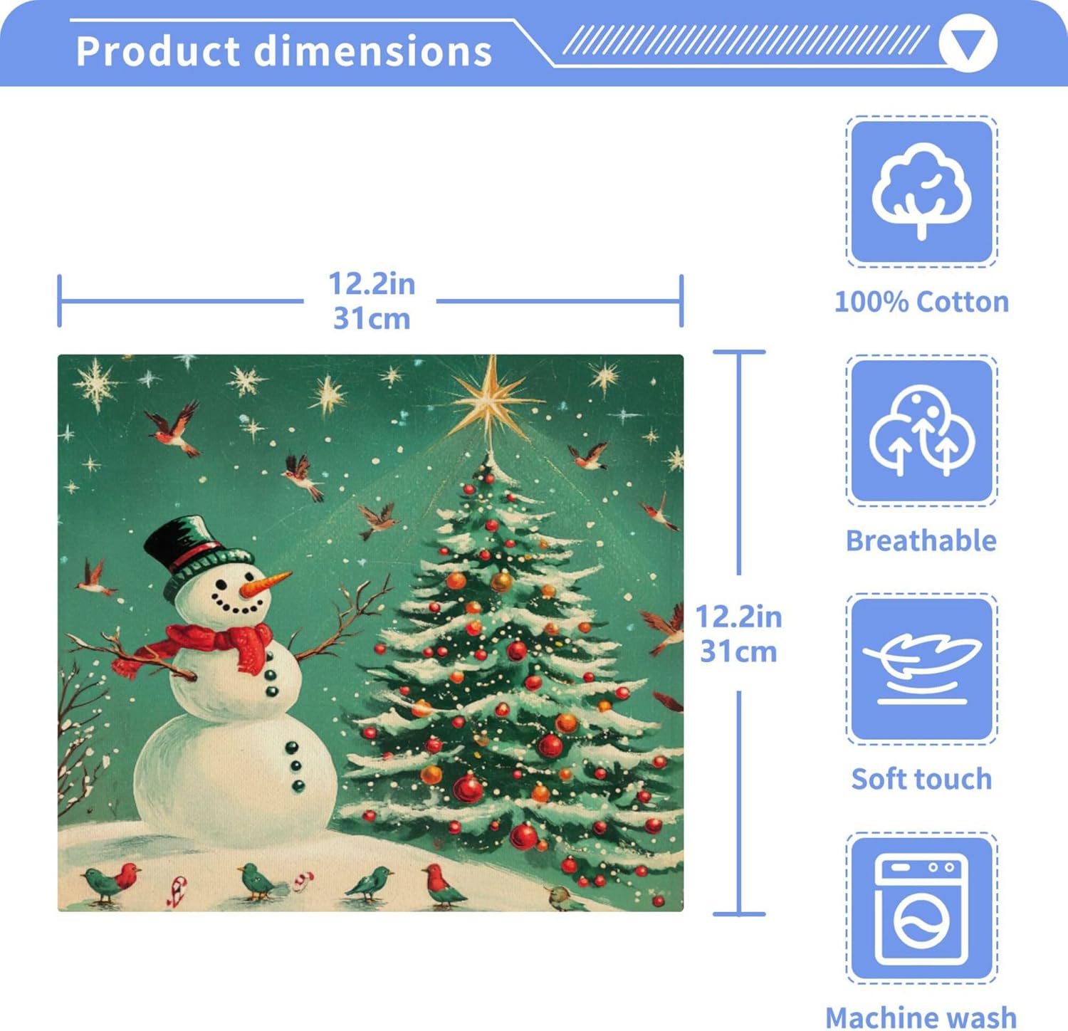 Christmas Gift for Ages 1-100 the Perfect Multi-Purpose Washcloth
