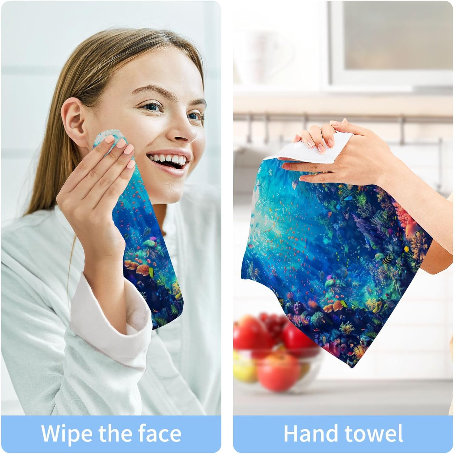 Vibrant Washcloth Set for and beyond