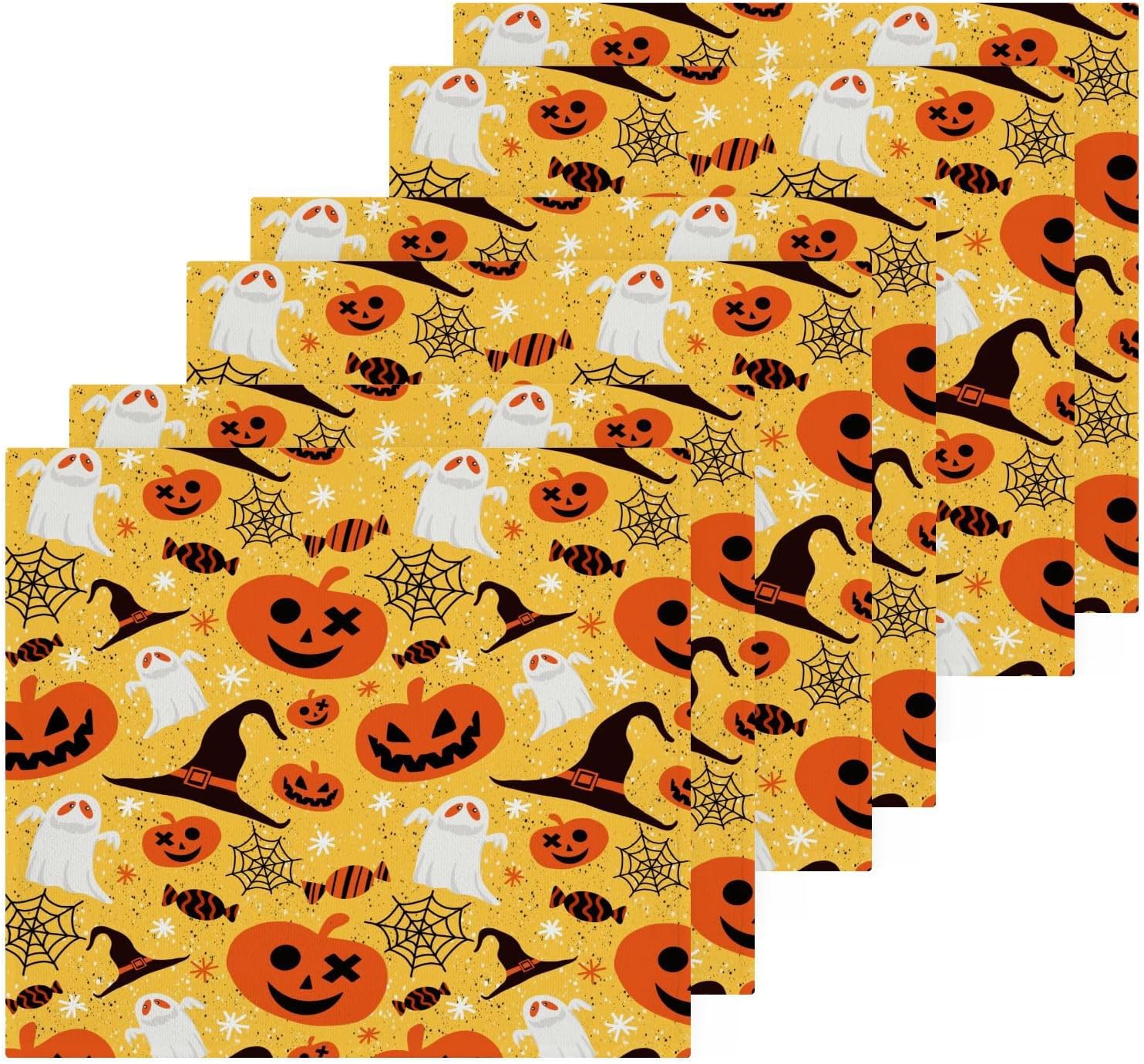 Halloween Ghost Washcloth Set