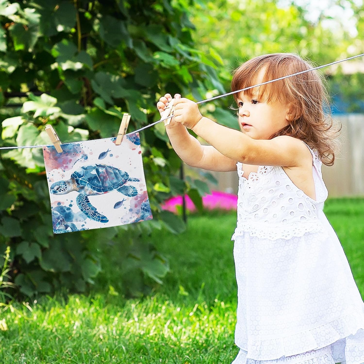 Precious Soft Cotton Washcloths for Babies and Adults