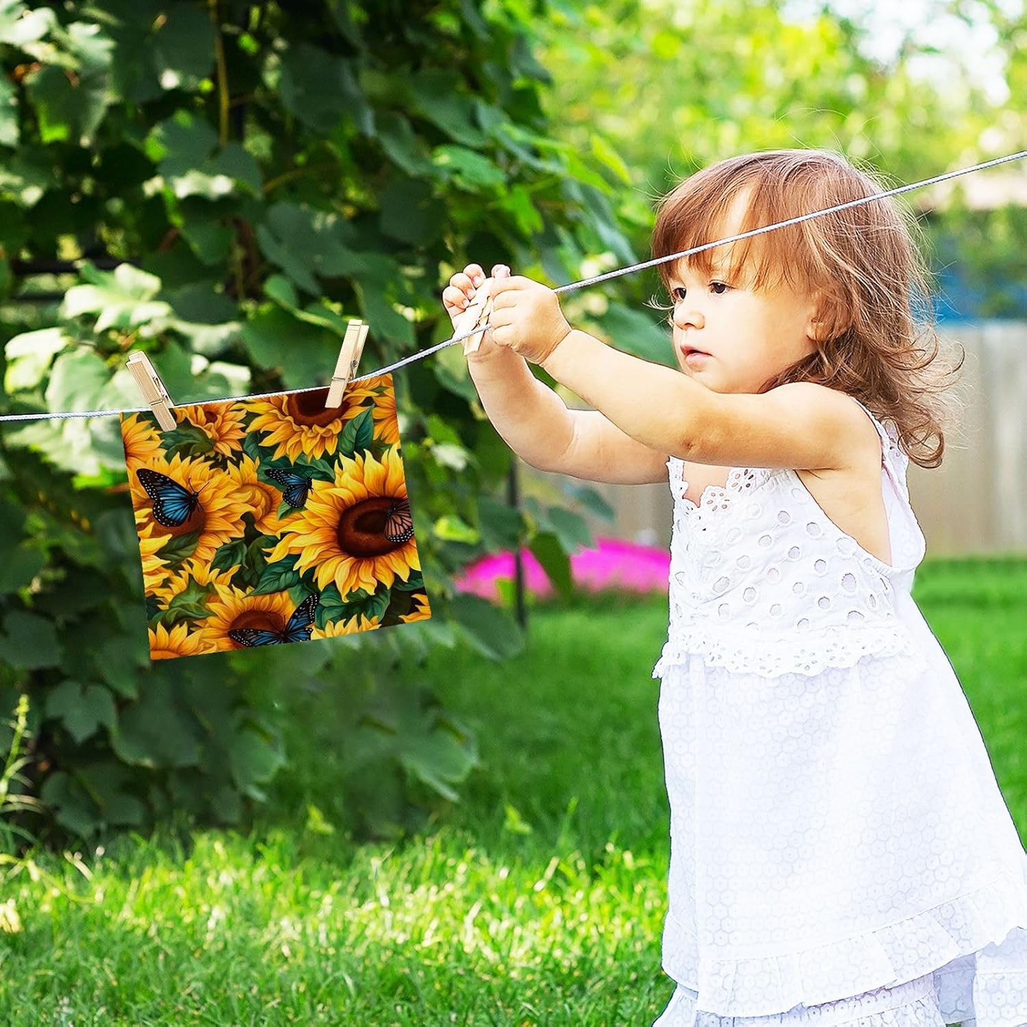 Sunflower Soft Washcloths